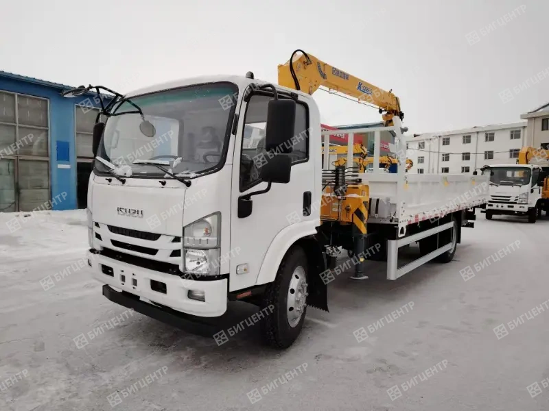 Кран-манипулятор ISUZU ELF S3 4х2 3.2т