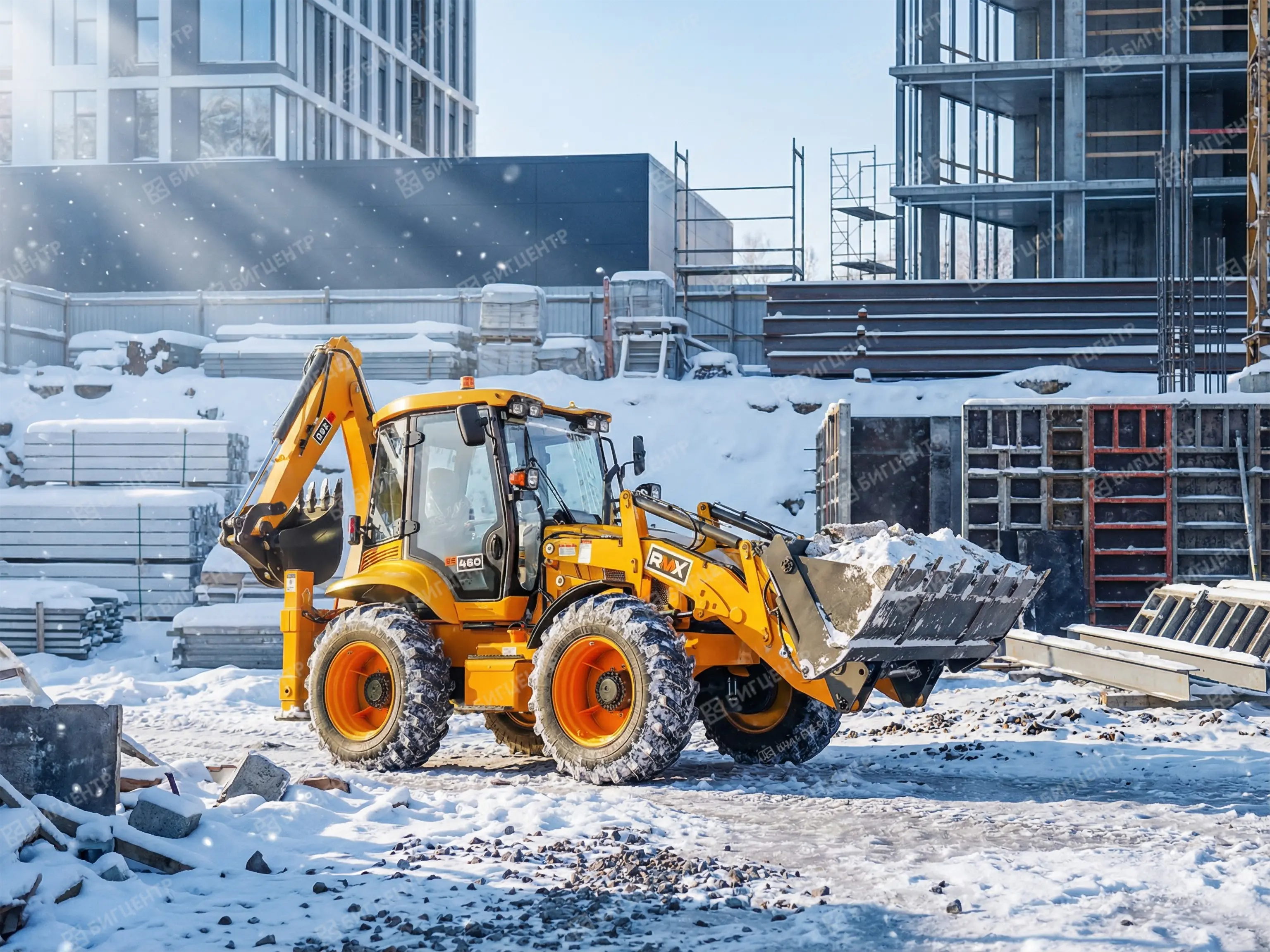 Экскаватор-погрузчик RMX (RUNMAX) SE460 (БЦ) (RMX20233931 от 10.23)