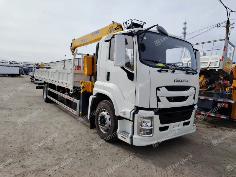 Кран-манипулятор ISUZU GIGA S4 4х2 6.3т