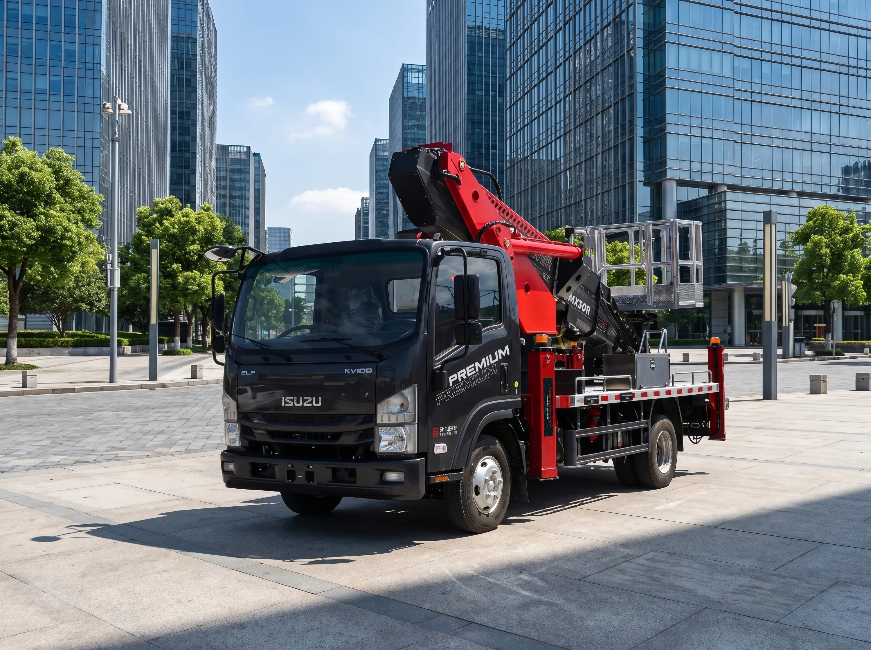 🔥 Автовышки ISUZU MAXXPOWER MX30R в наличии в Москве 🔥