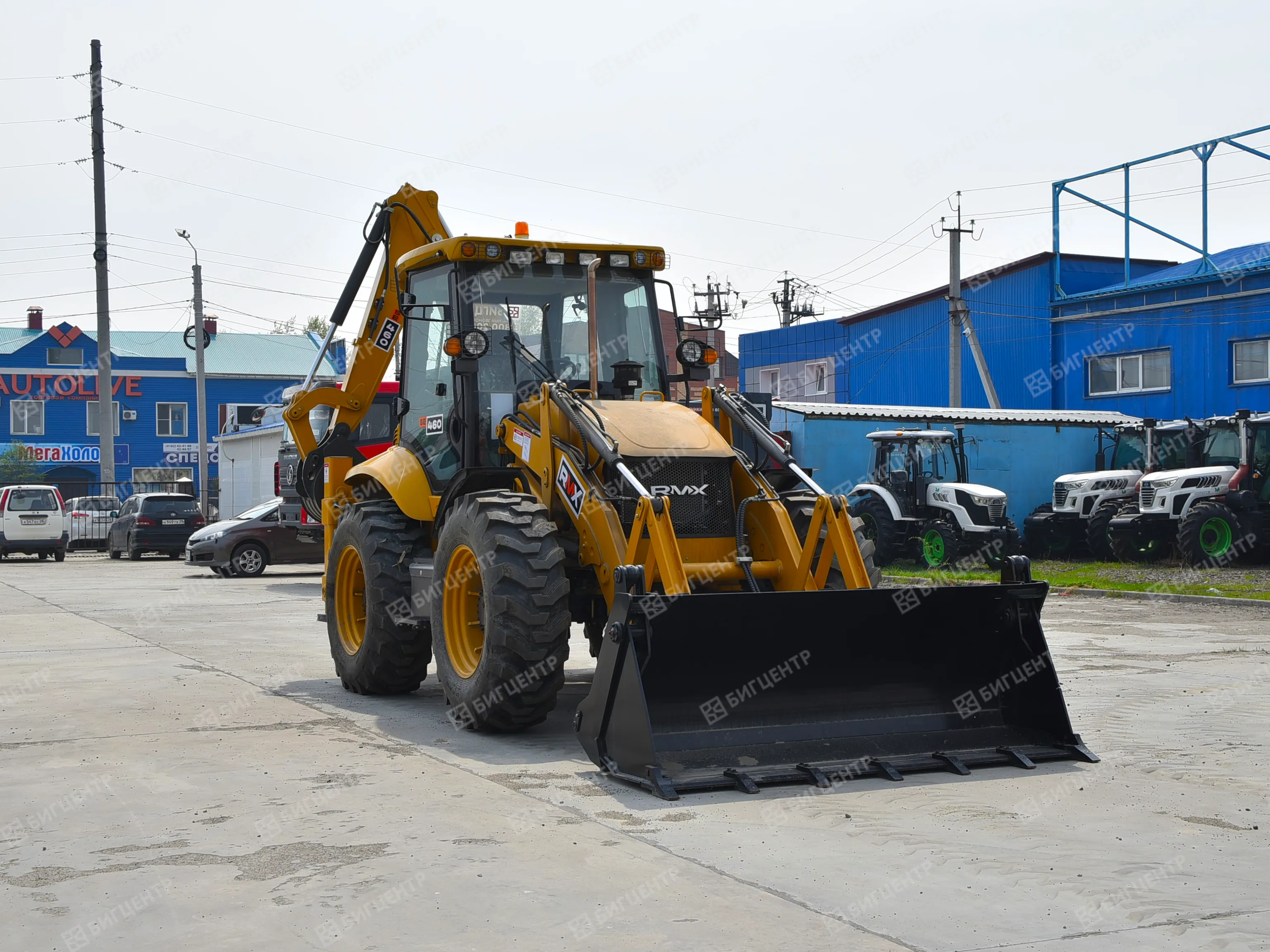 Экскаватор-погрузчик RMX (RUNMAX) SE460 (БЦ) (****3931 от 10.23)