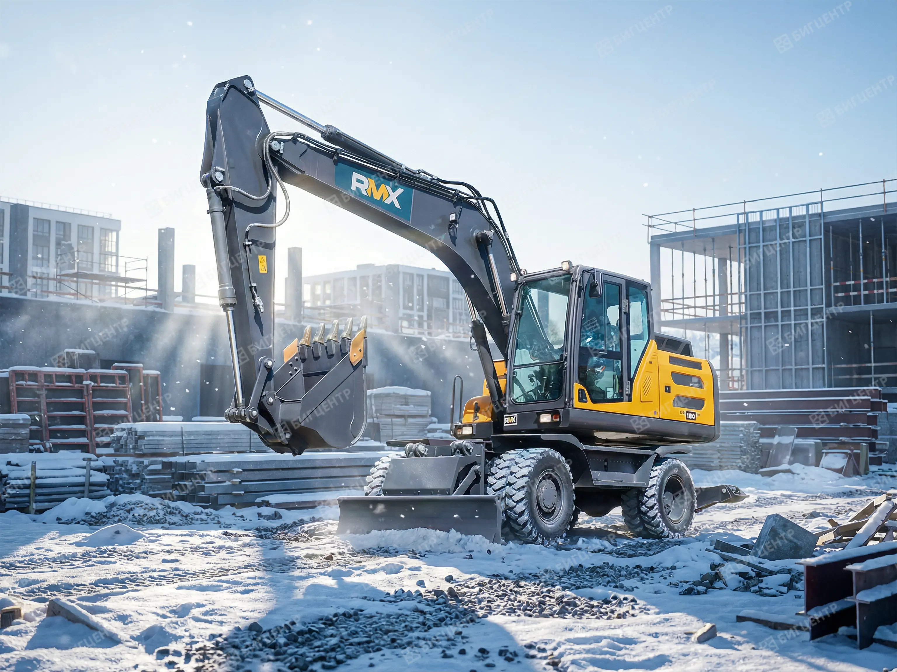 Колесный экскаватор RMX ER180W