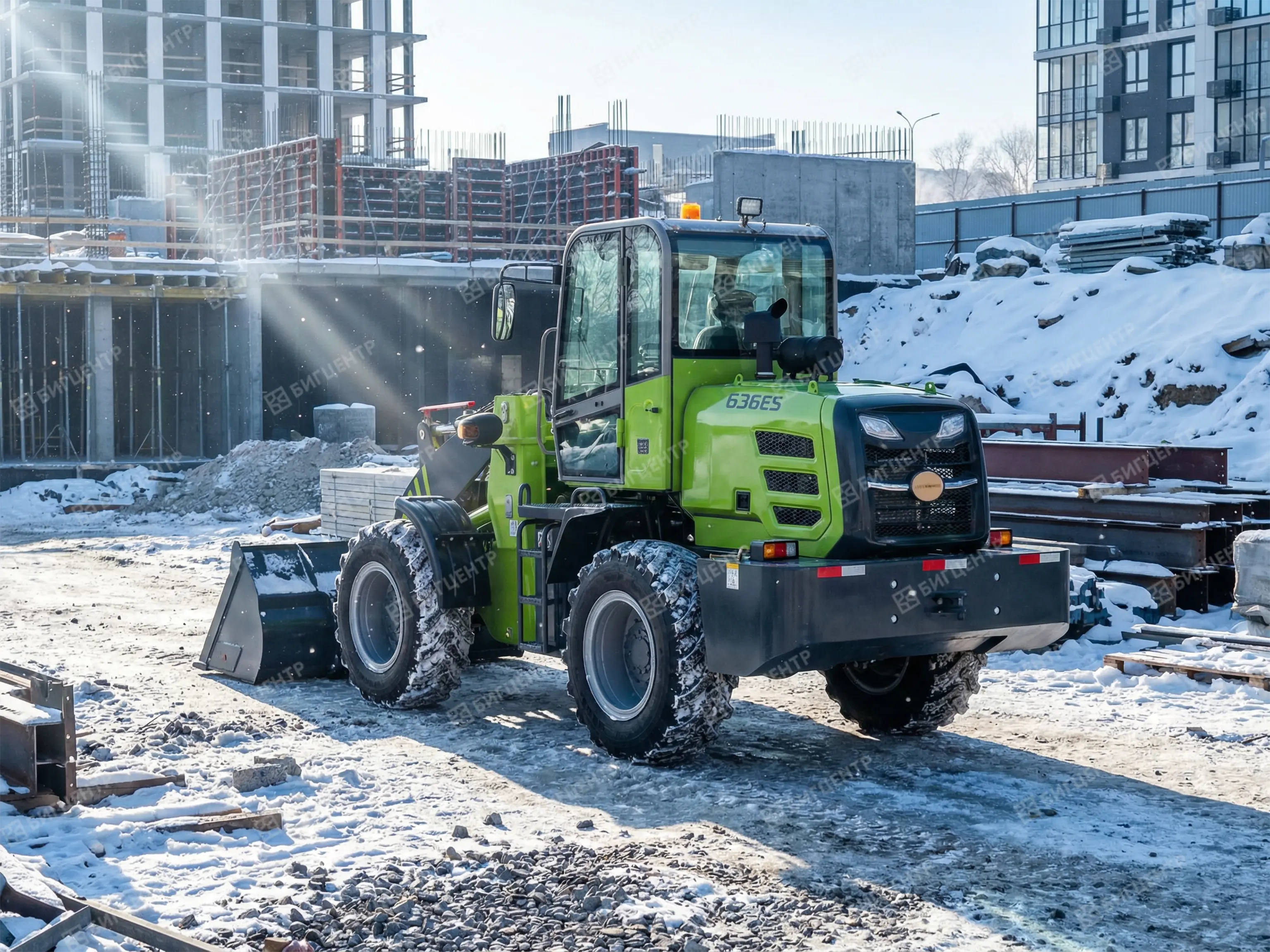 Фронтальный погрузчик FORWARD 636ES