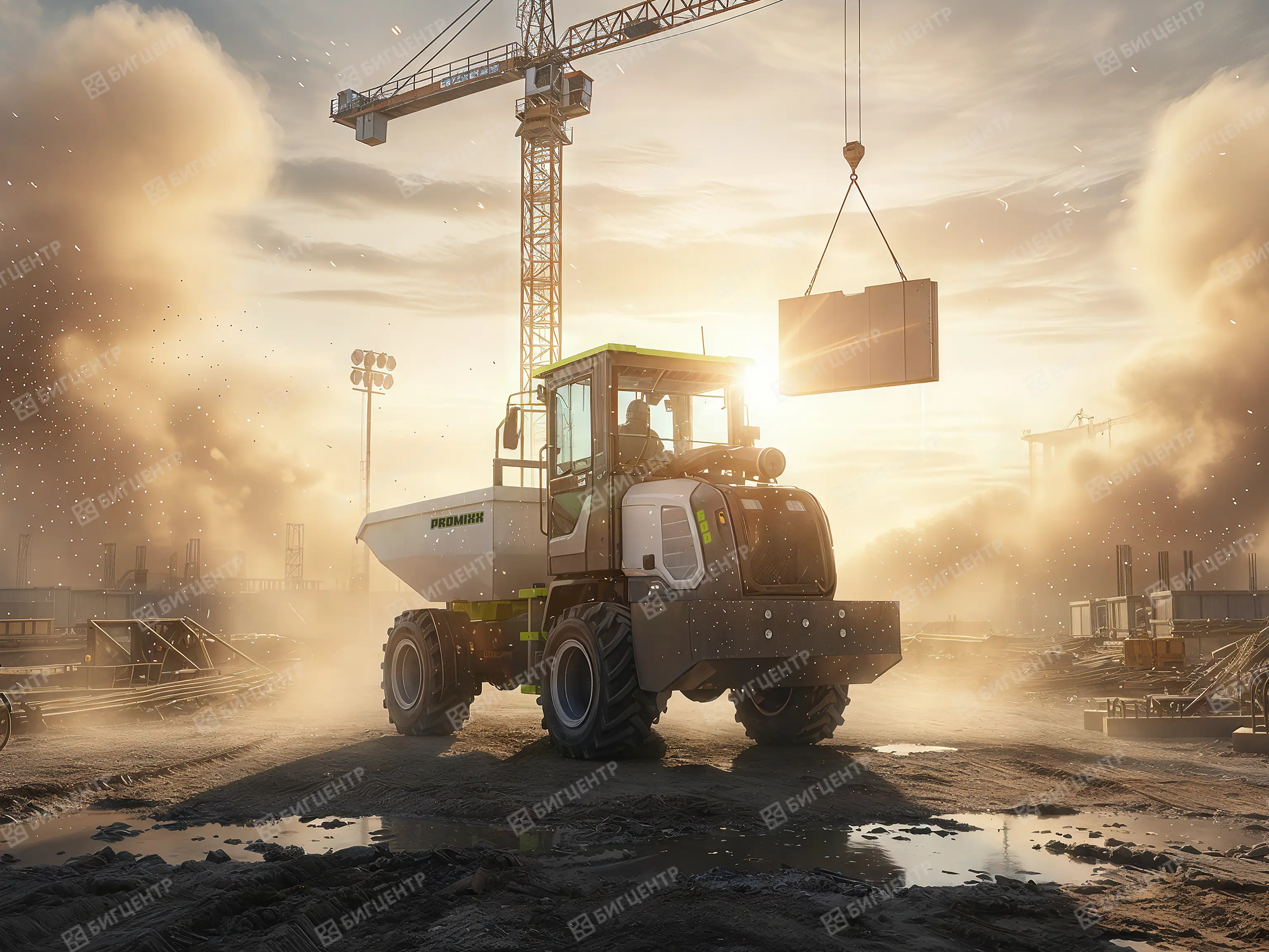 Колесный думпер PROMIXX 60D