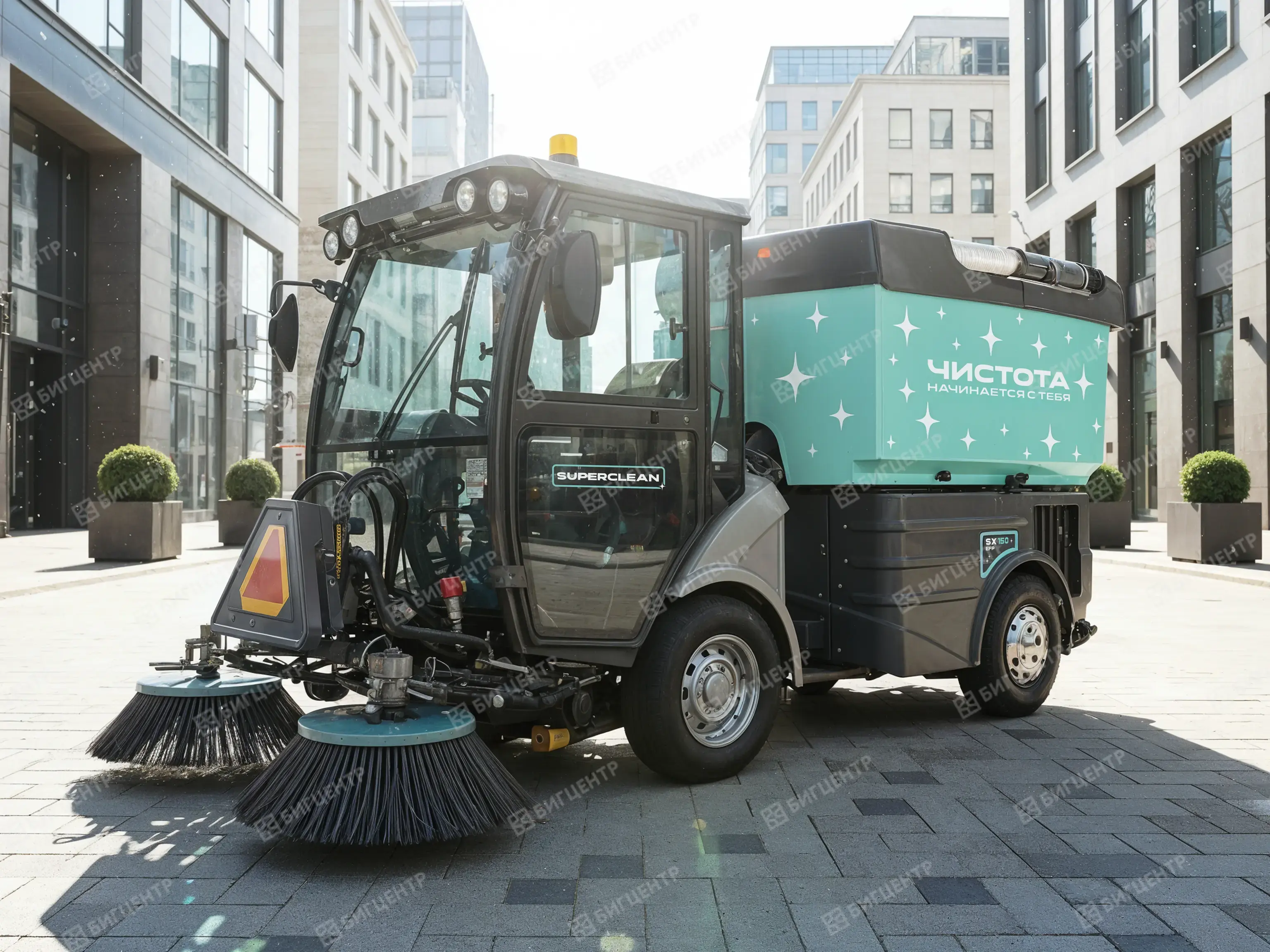 Подметально-уборочная машина SUPERCLEAN SX150EFP