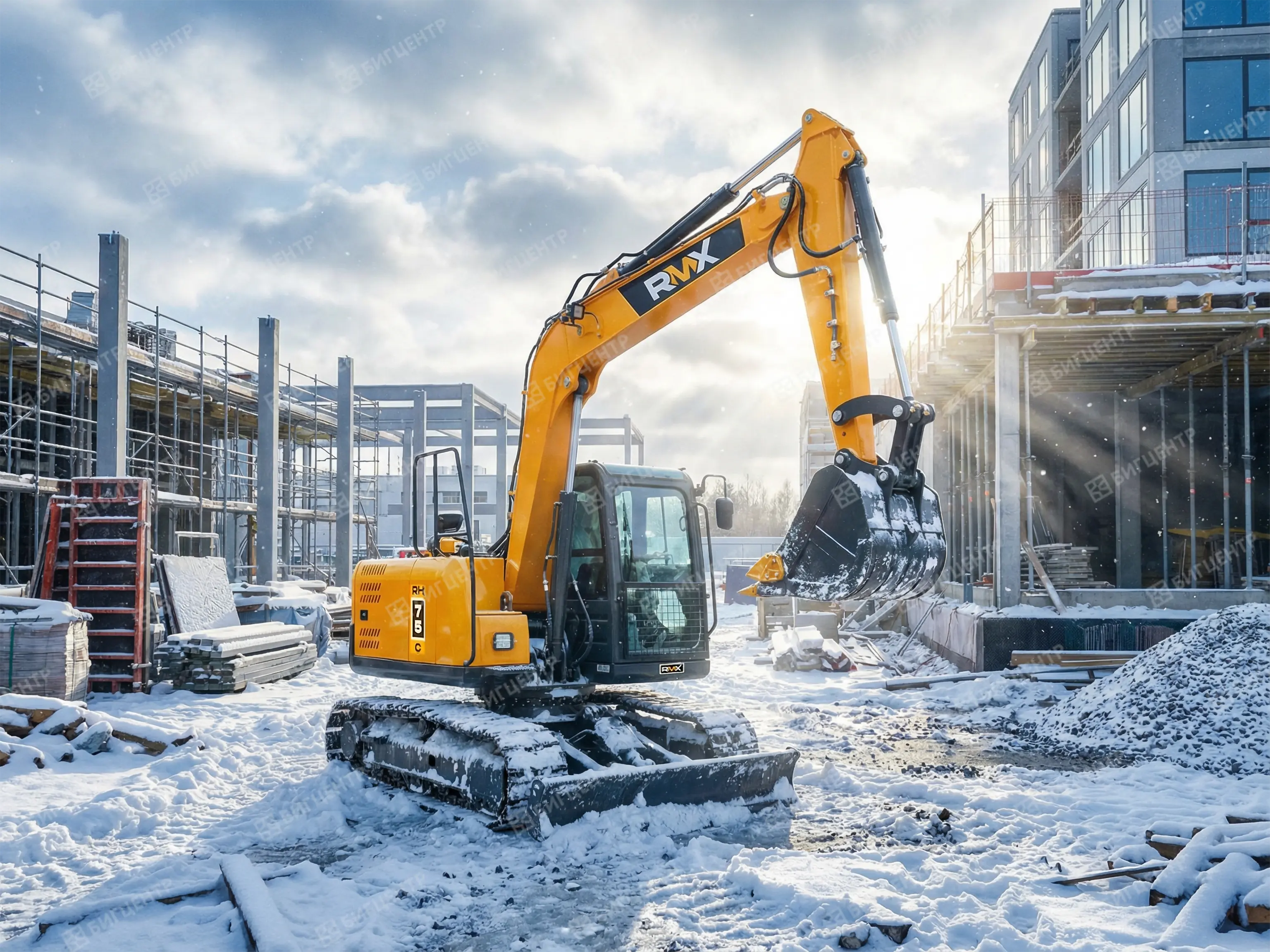 Гусеничный экскаватор RMX RH75C