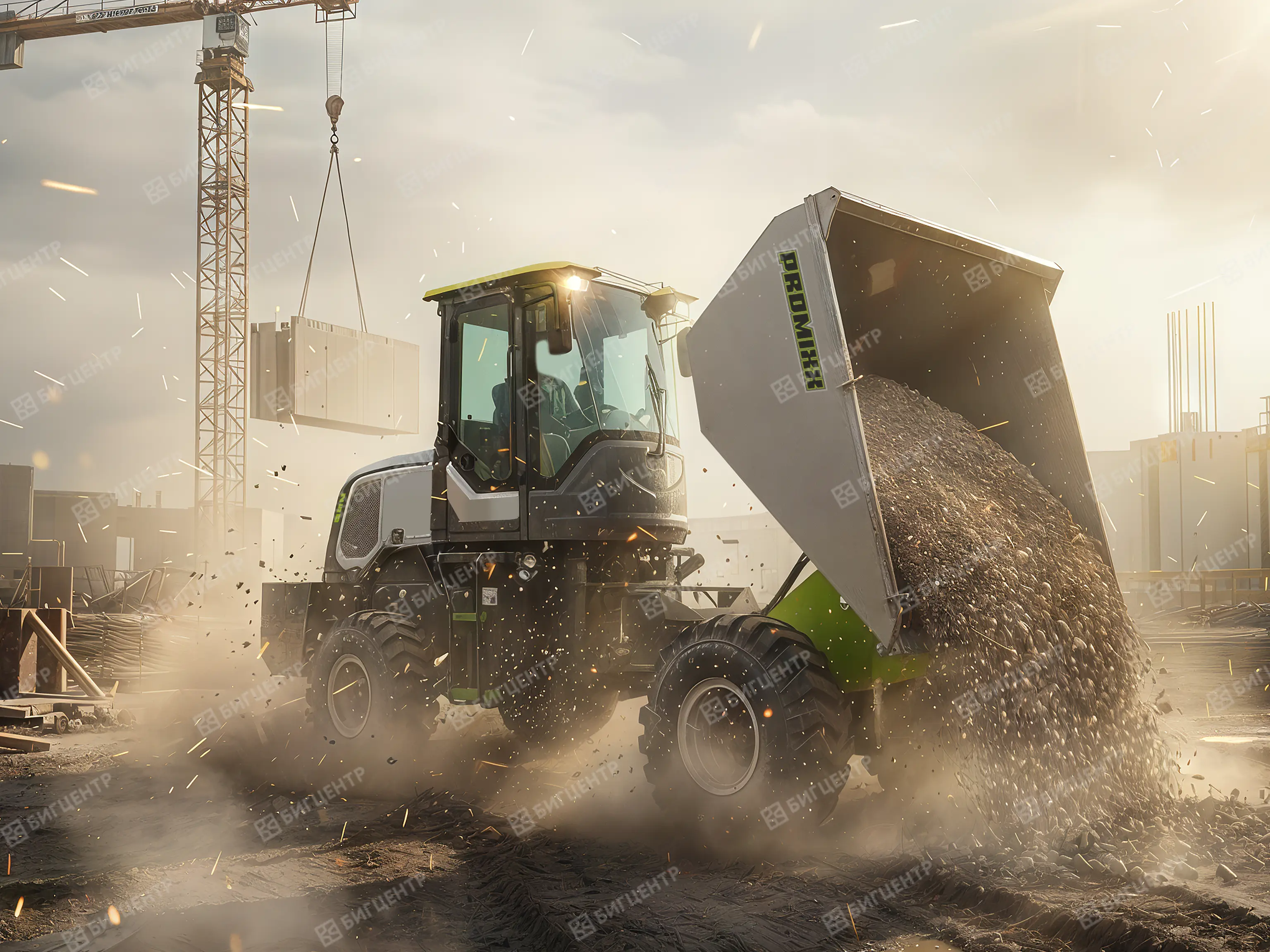 Колесный думпер PROMIXX 25D