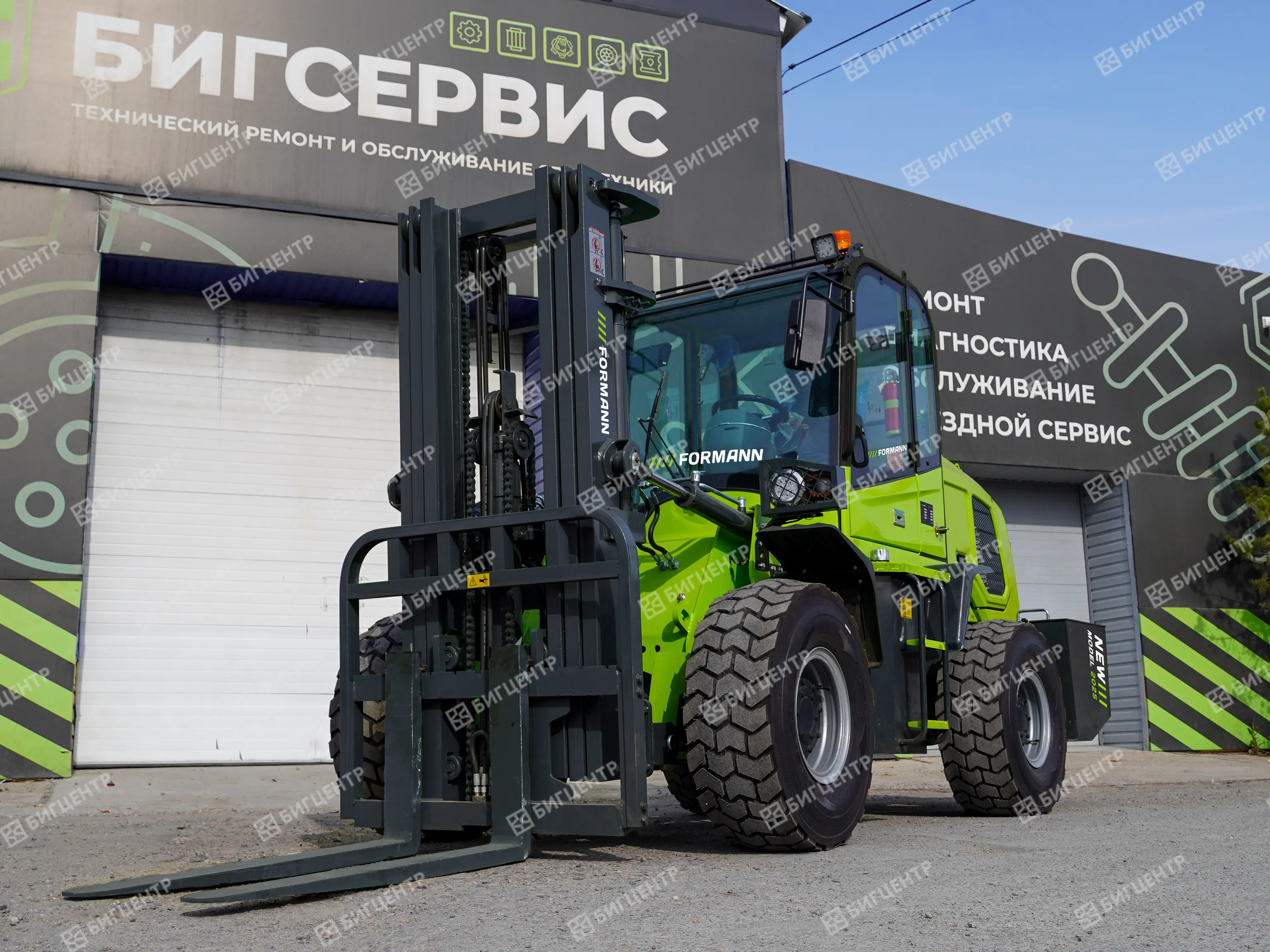 Вилочный погрузчик повышенной проходимости FORMANN TEF635-III