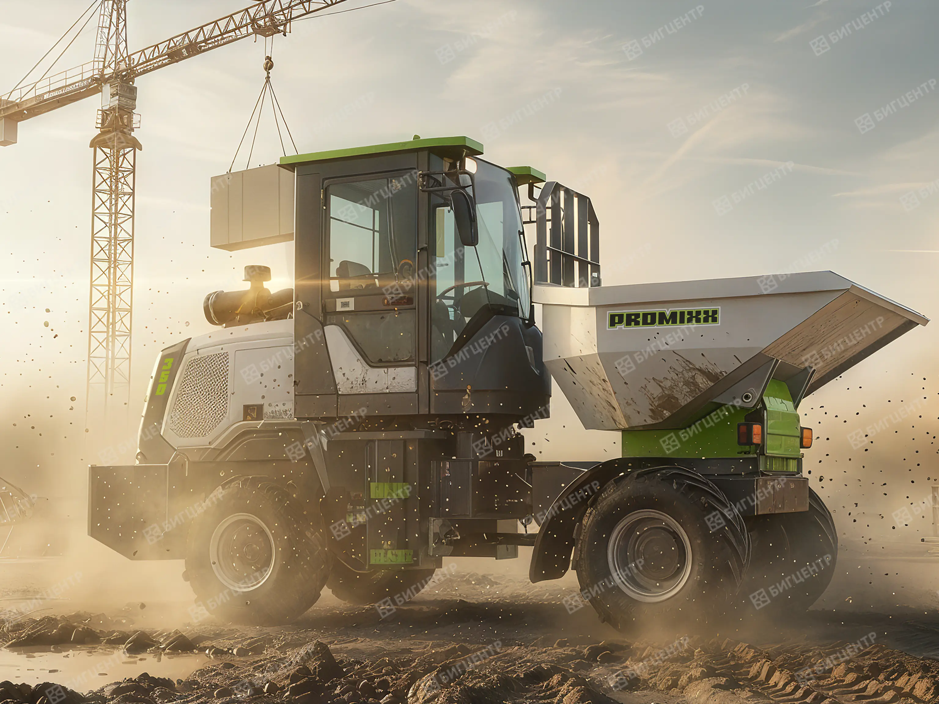 Колесный думпер PROMIXX 35D