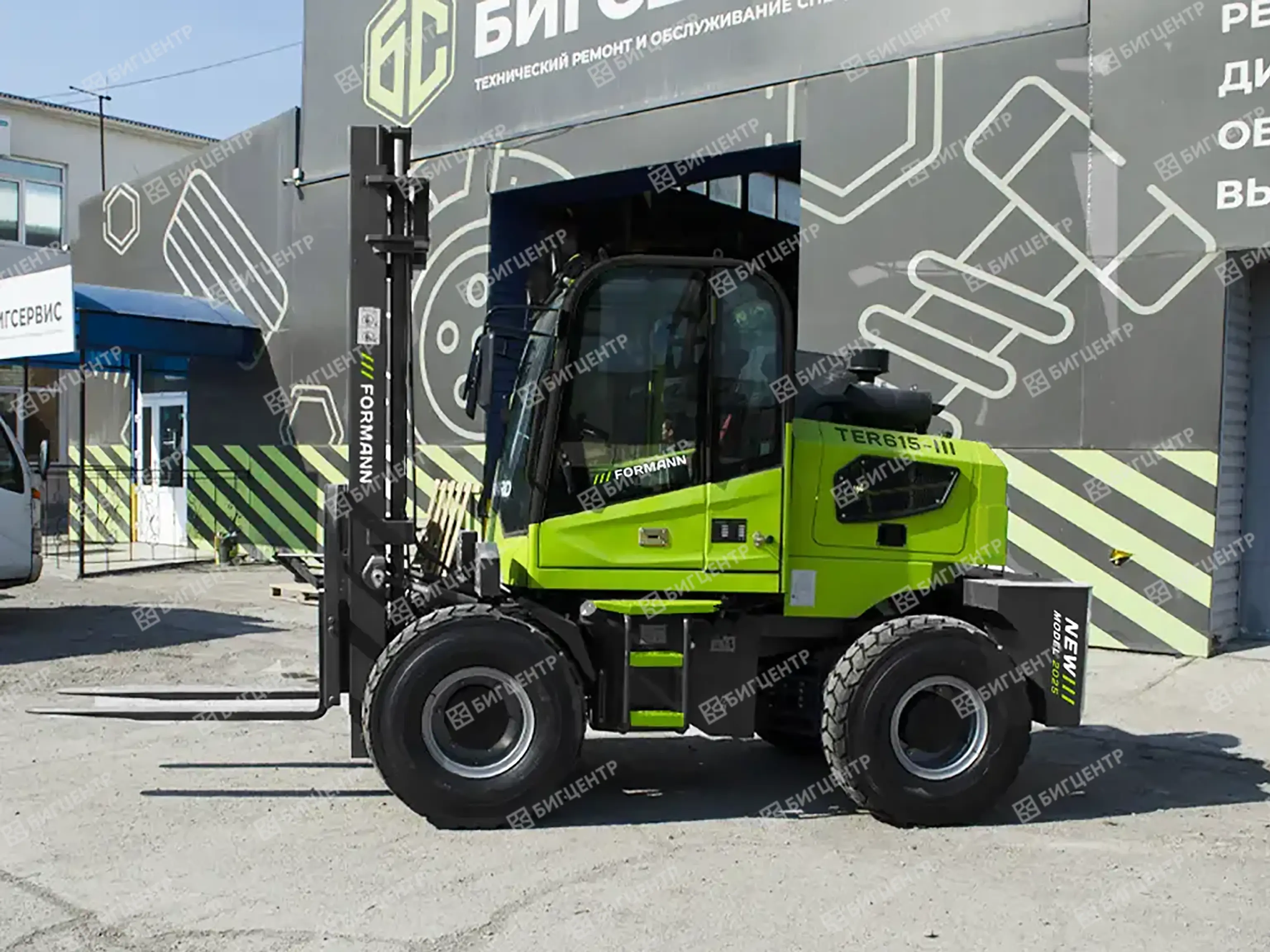 Вилочный погрузчик повышенной проходимости FORMANN TER615-III