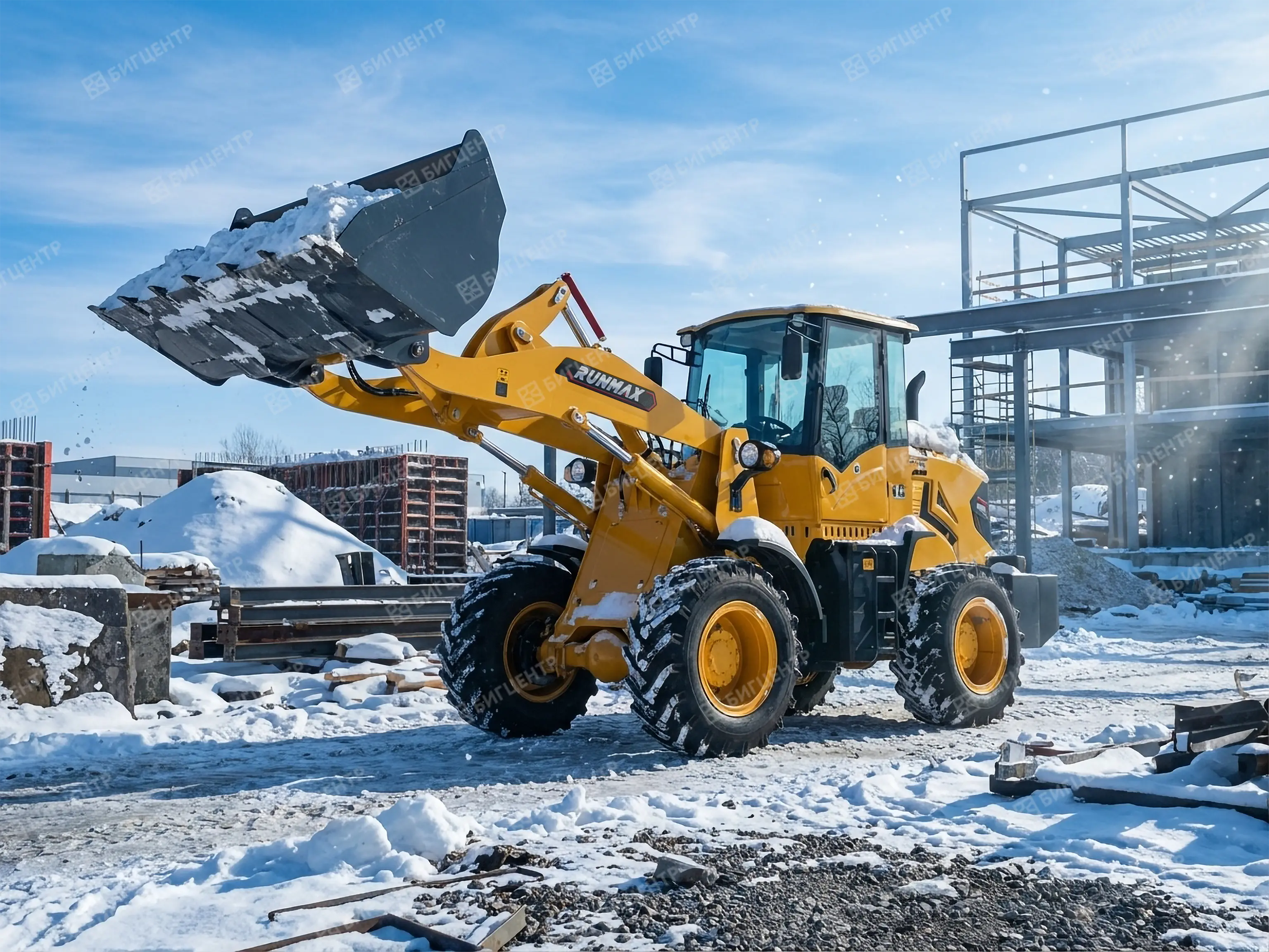 Фронтальный погрузчик RMX 954E