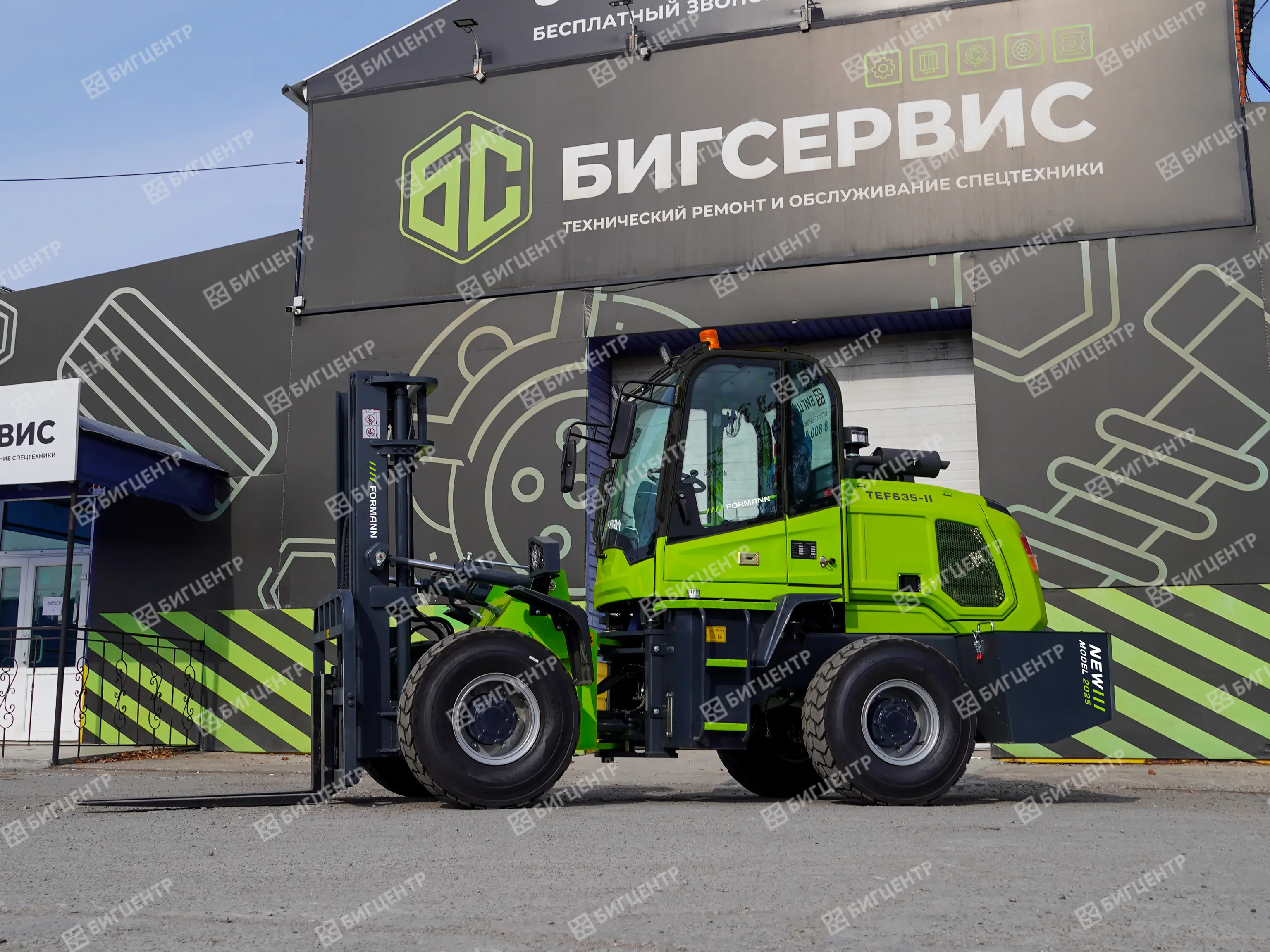 Вилочный погрузчик повышенной проходимости FORMANN TEF635-II