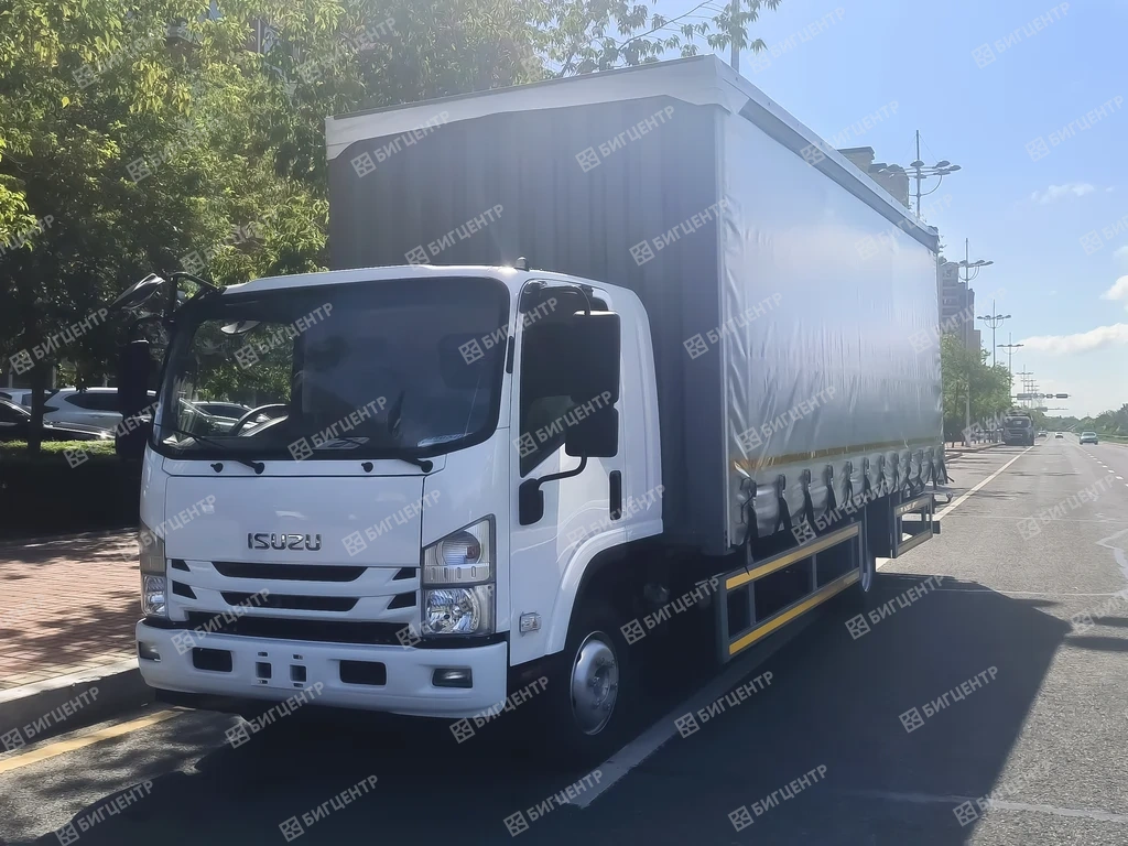 Фургон шторный ISUZU ELF 7.3м