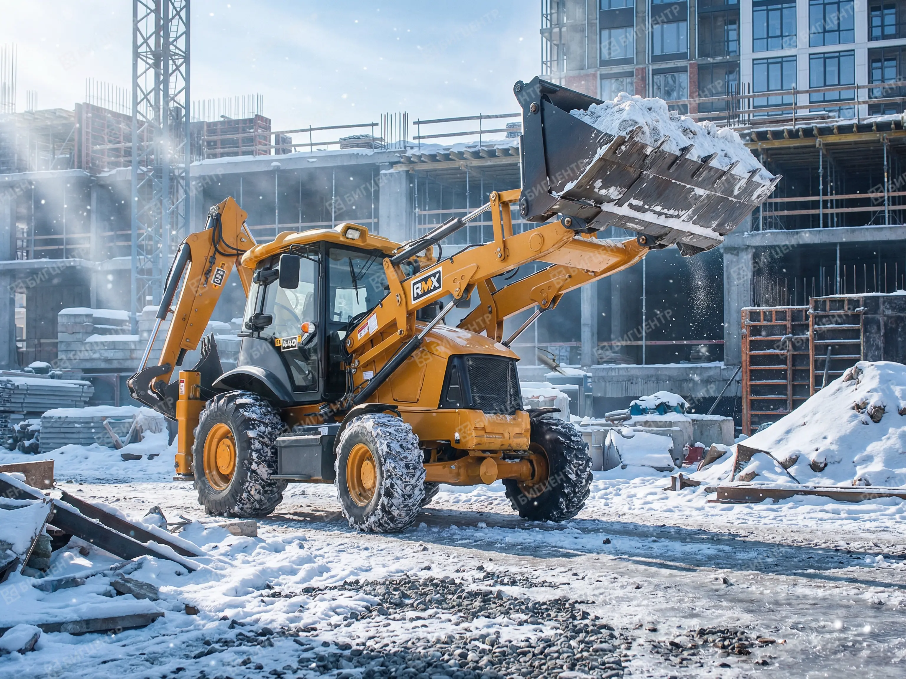 Экскаватор-погрузчик RMX (RUNMAX) SE440T (БЦ) (RMX20245421 от 04.24)