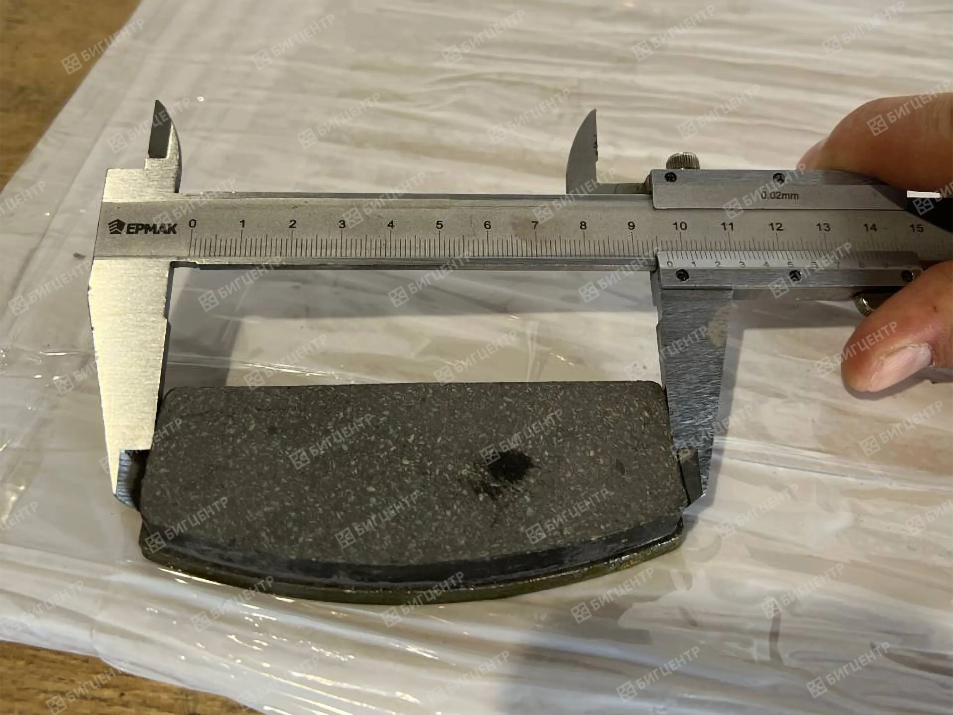 Колодка ручного тормоза погрузчик нового образца ZL20/ZL-30  (комплект 2шт)