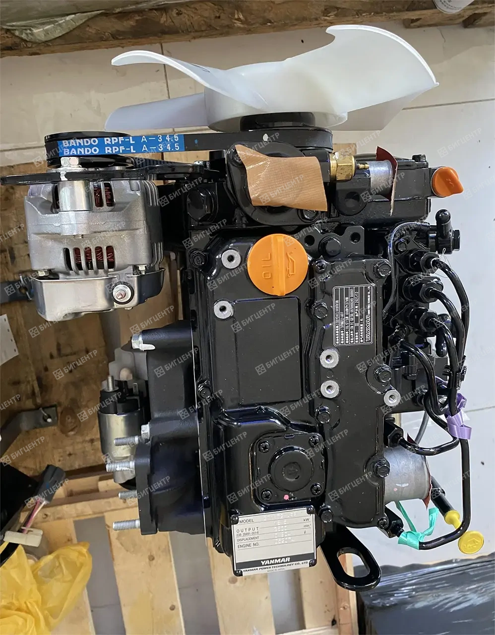 Двигатель YANMAR 3TNM72-AFF (O)