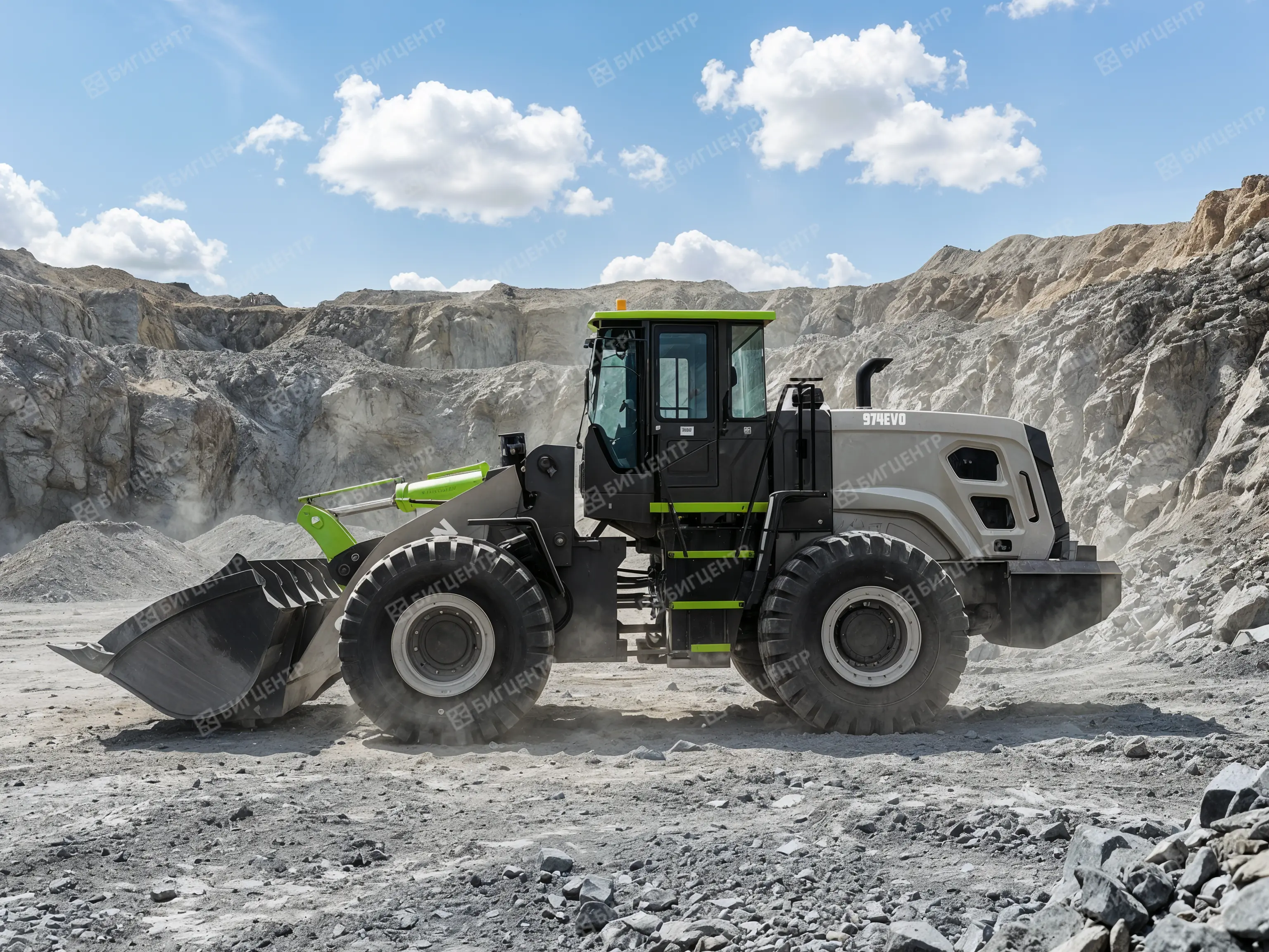 Фронтальный погрузчик SHANMON 974 EVO X-Series