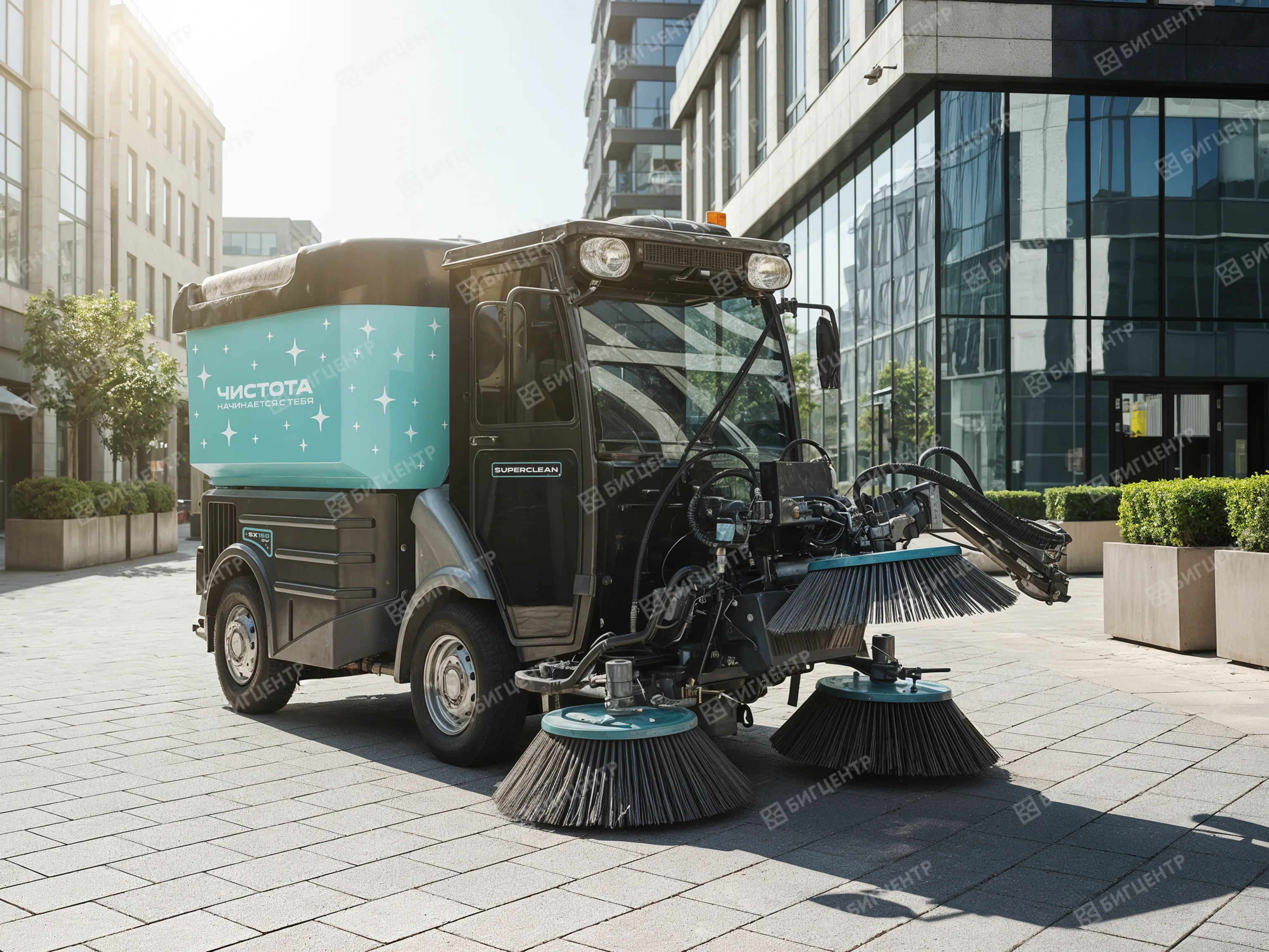 Подметально-уборочная машина SUPERCLEAN SX150DW