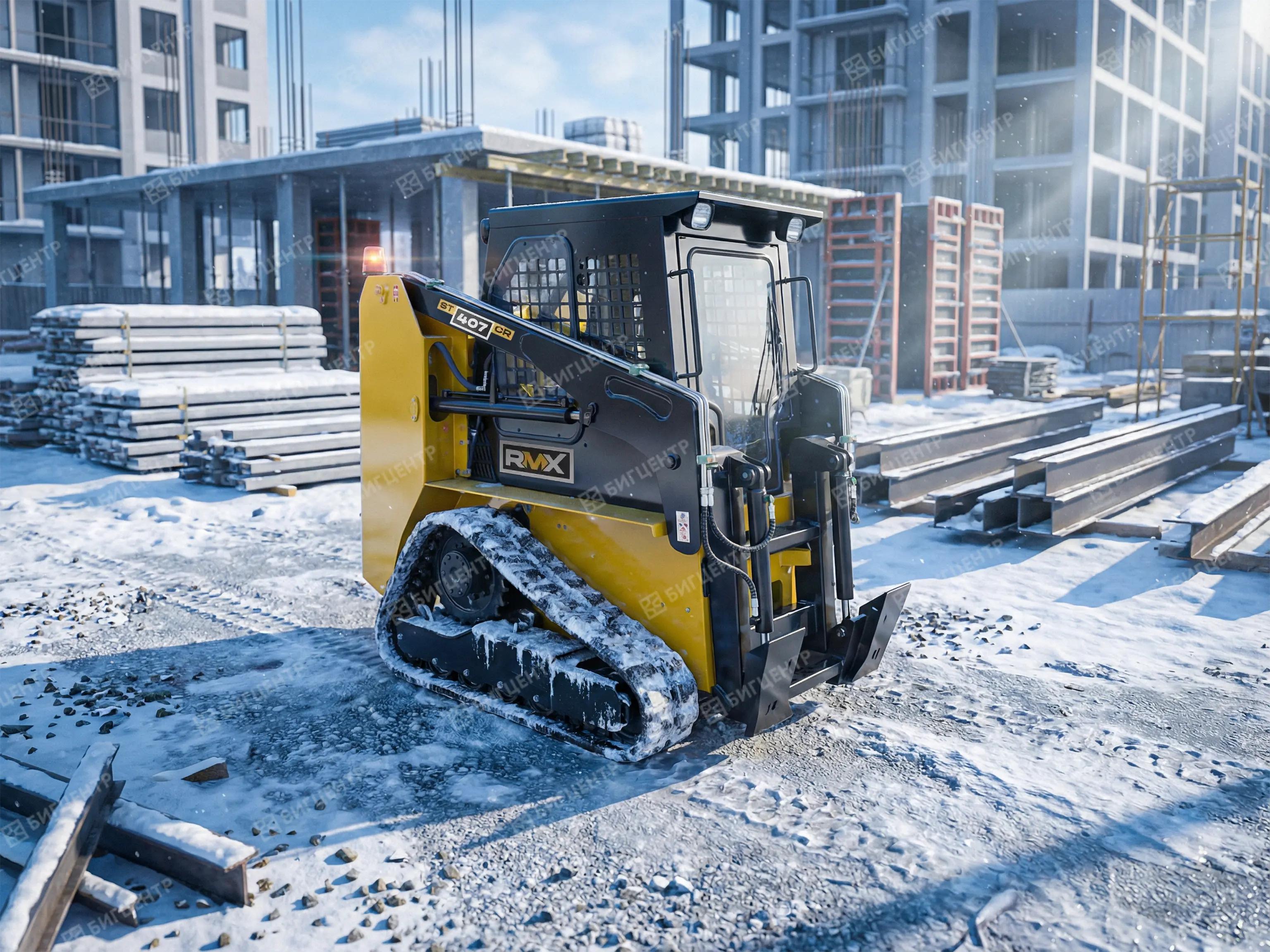 Гусеничный мини-погрузчик RMX ST407CR