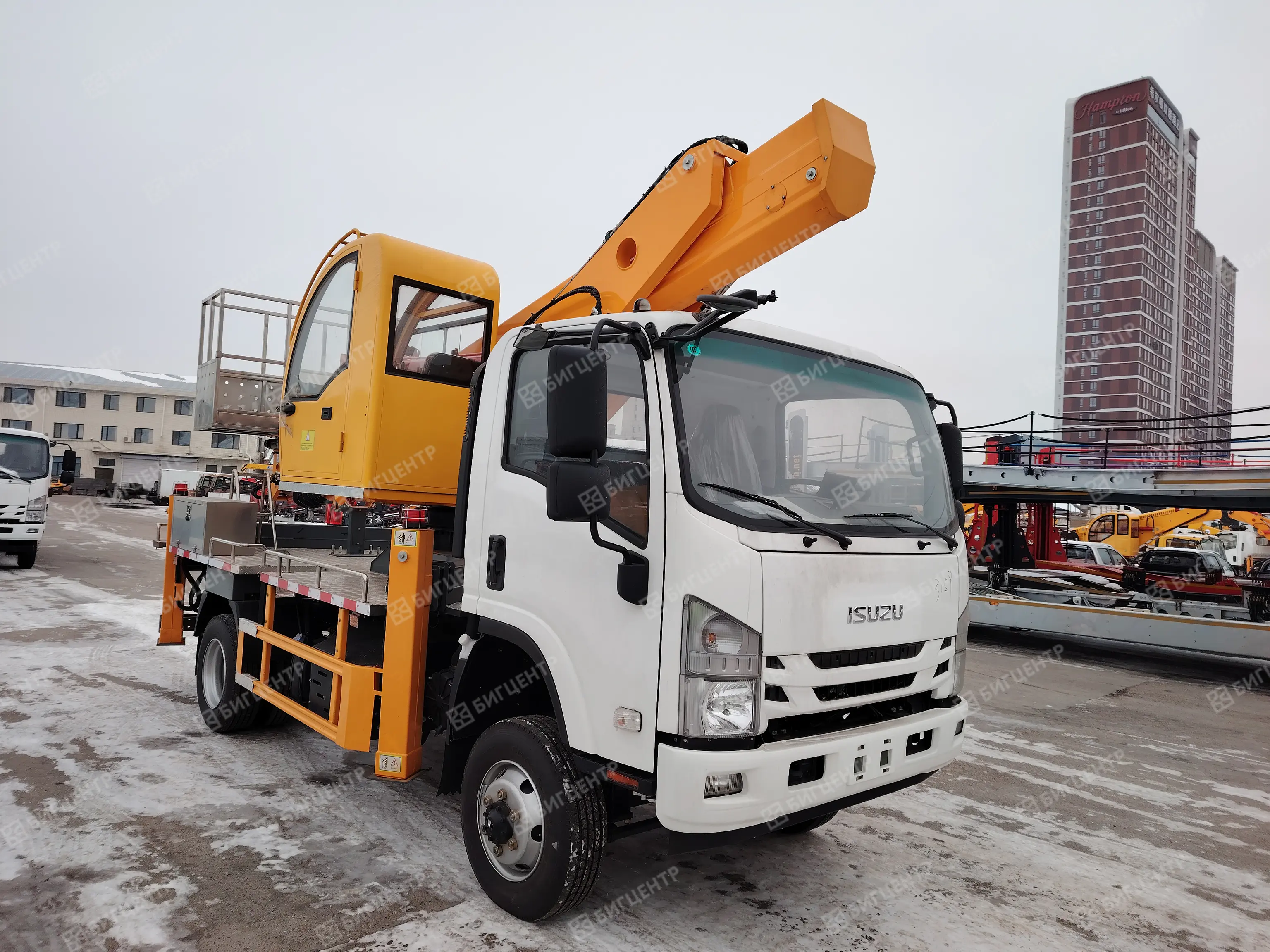 Автовышка ISUZU GKS28M 4x4