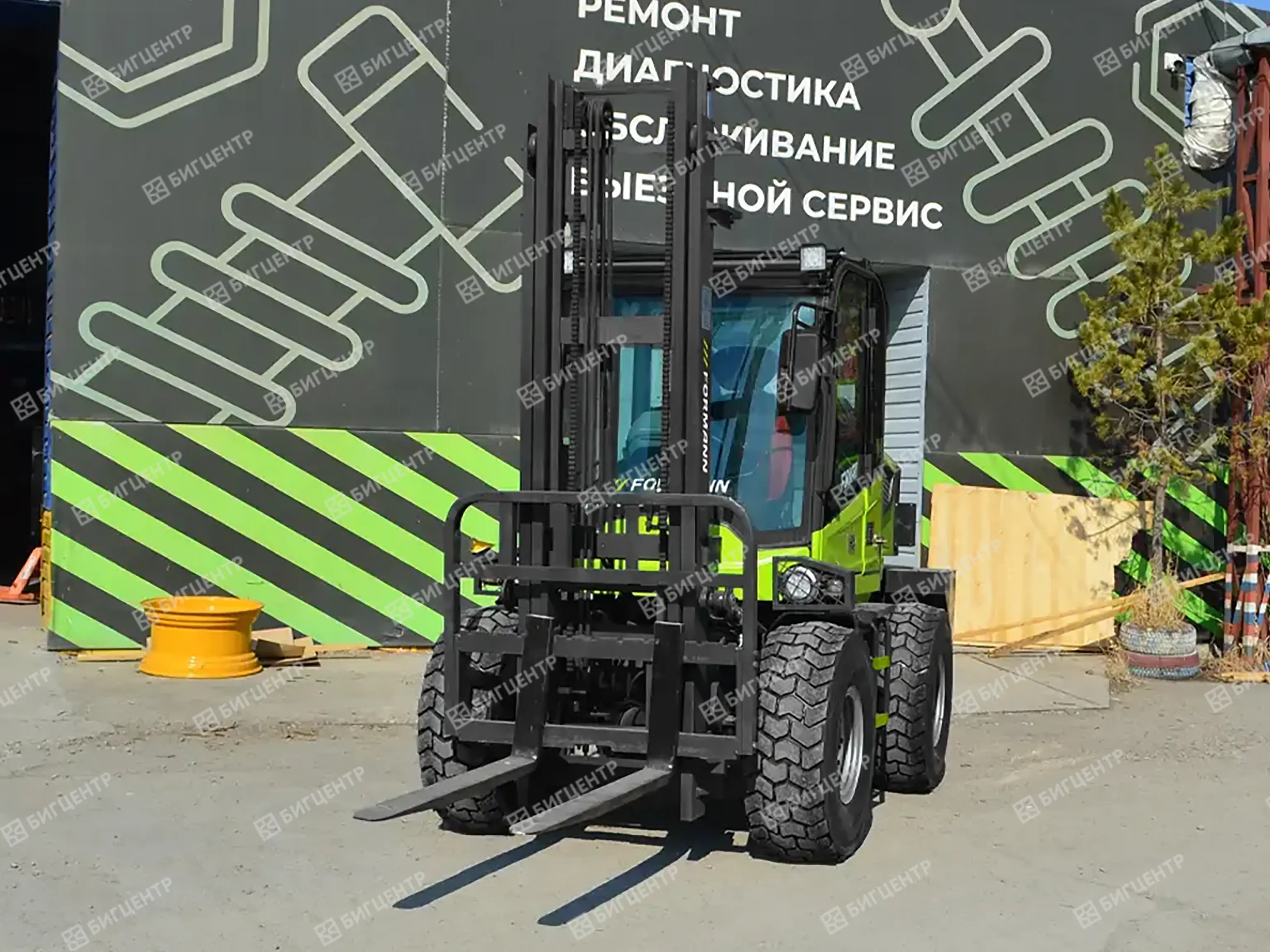 Вилочный погрузчик повышенной проходимости FORMANN TER615-II