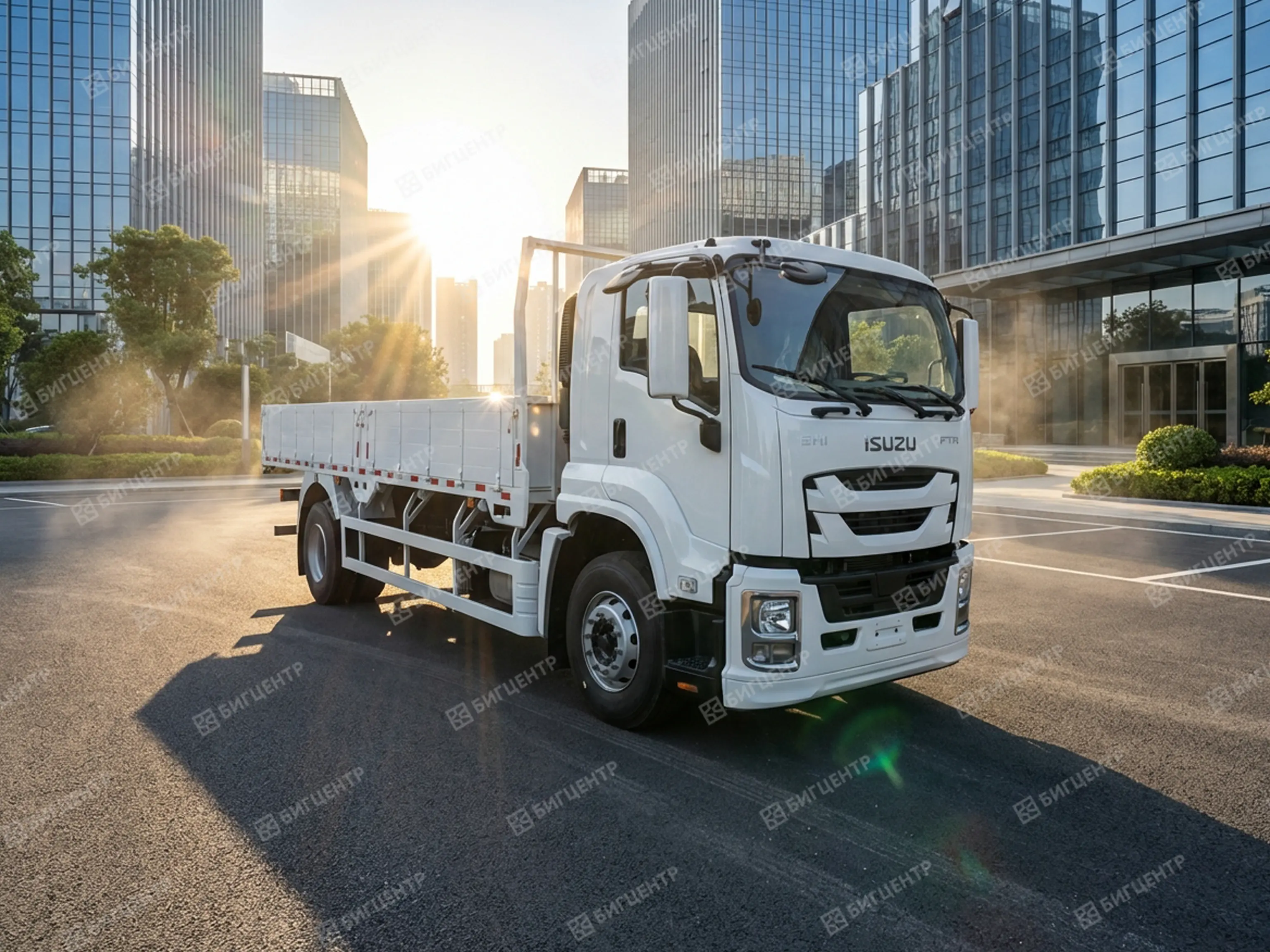 Бортовой грузовик ISUZU GIGA 10т