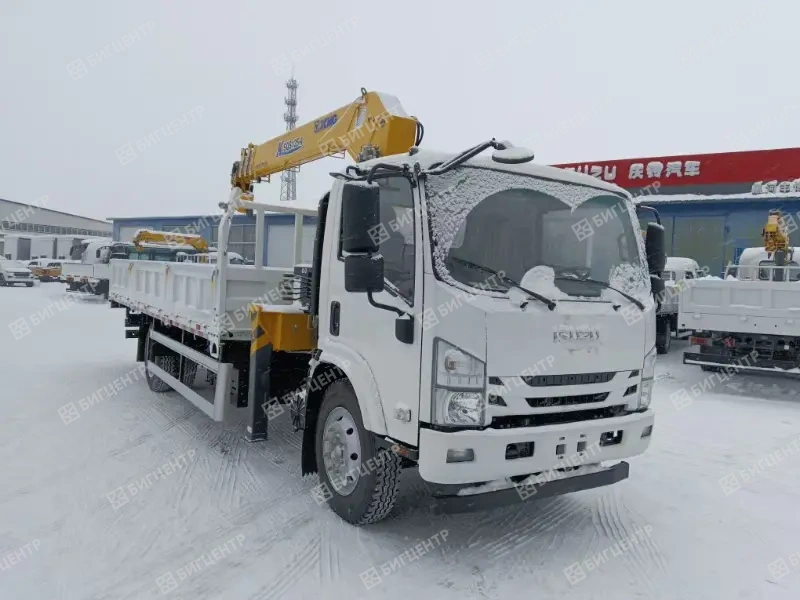 Кран-манипулятор ISUZU ELF S5 4х2 5 т