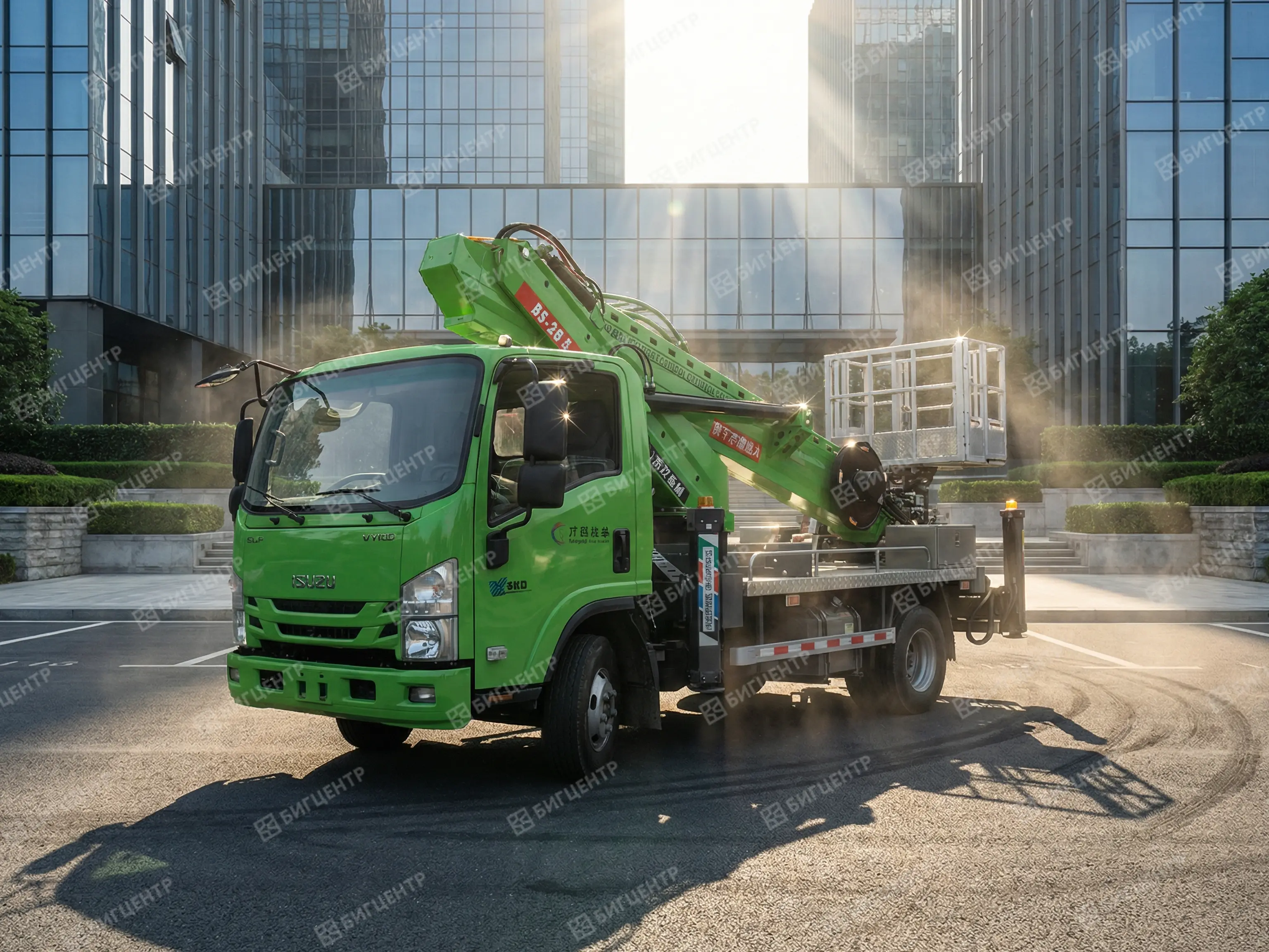 Автовышка ISUZU DS-30.5