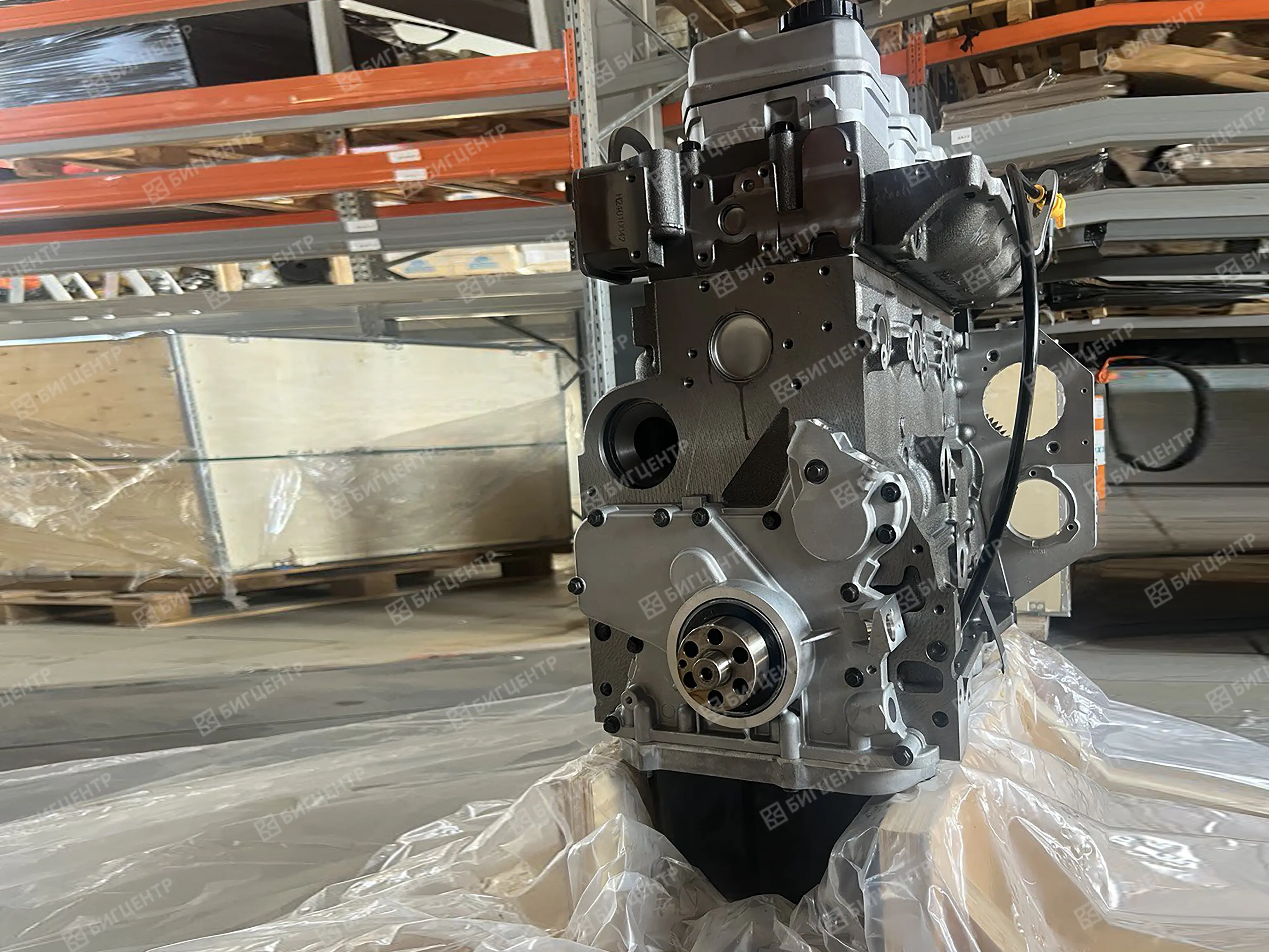 Двигатель CUMMINS QSB4.5 119 kW без навесного (LONG BLOCK) (C)