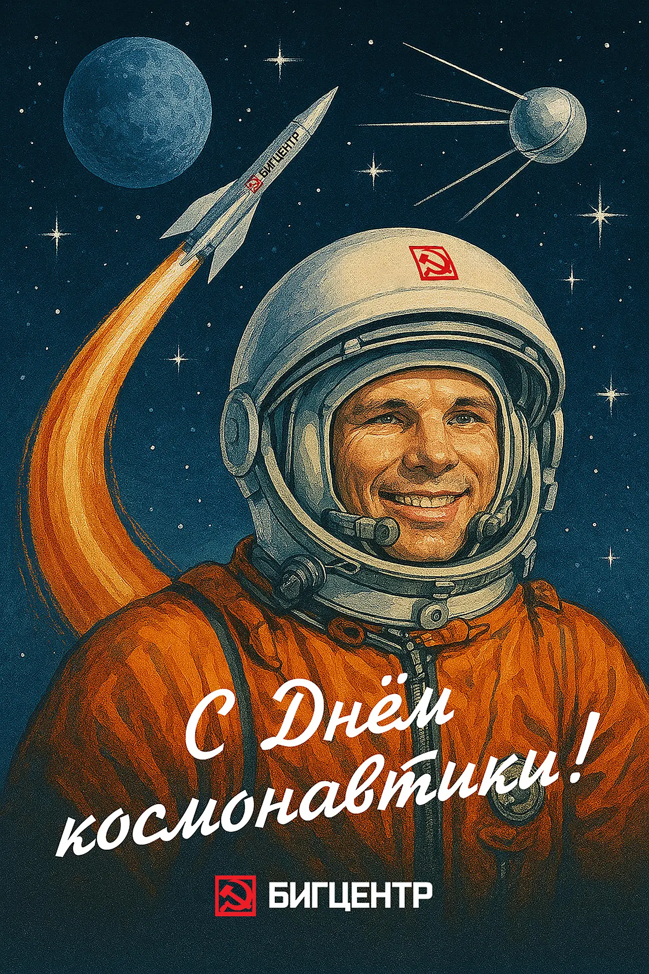 Поздравляем с Днем космонавтики! Поздравляем с Днем космонавтики!