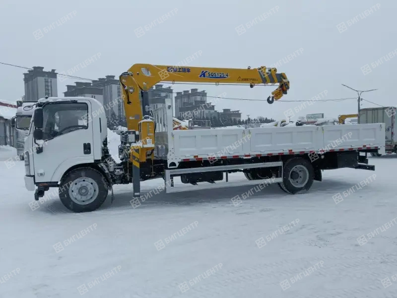 Кран-манипулятор ISUZU ELF S5 4х2 5 т