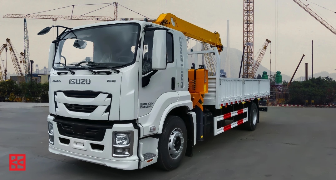 ISUZU: новое поколение кранов-манипуляторных установок уже в продаже!