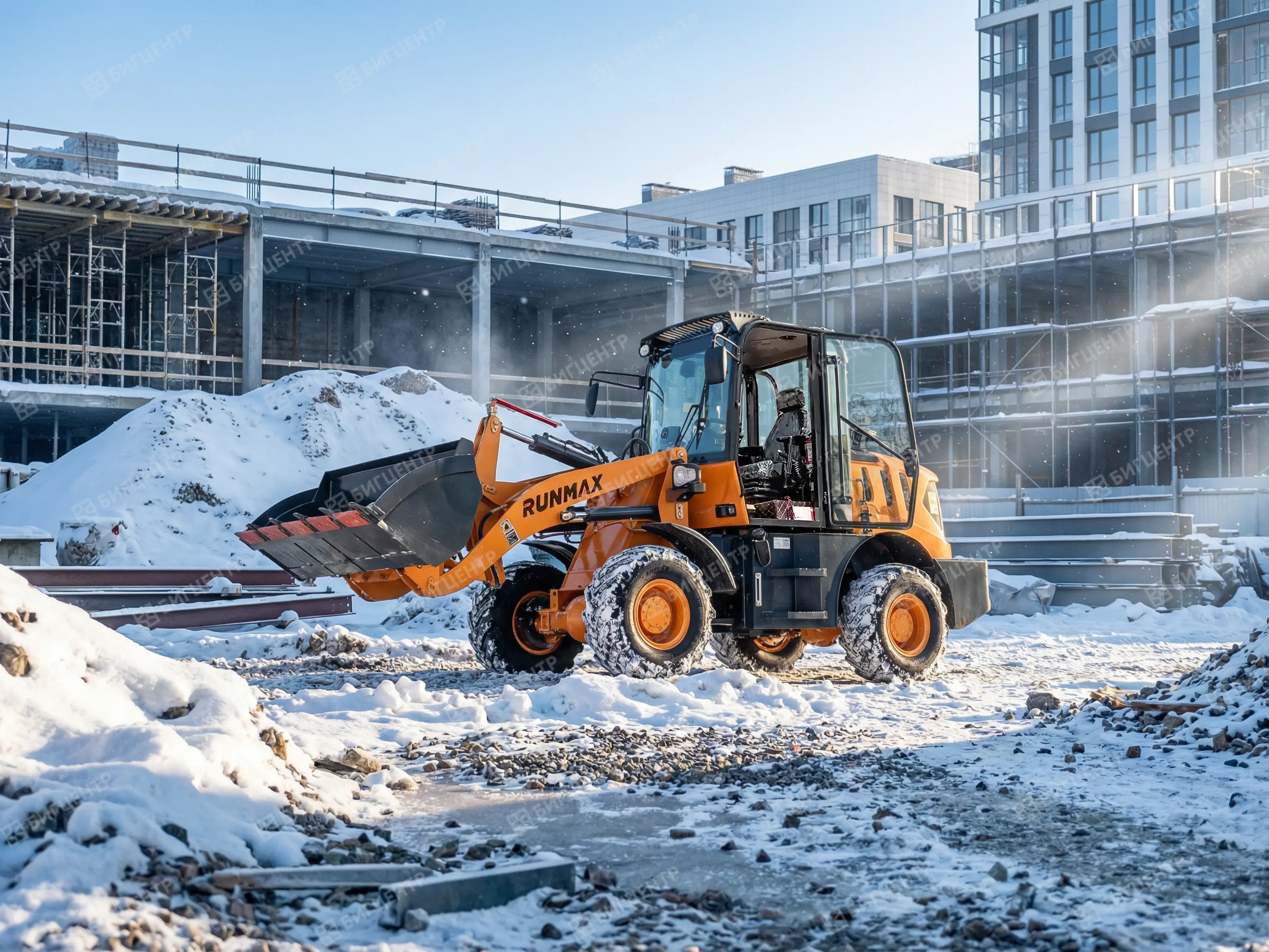 Фронтальный погрузчик RMX 770E