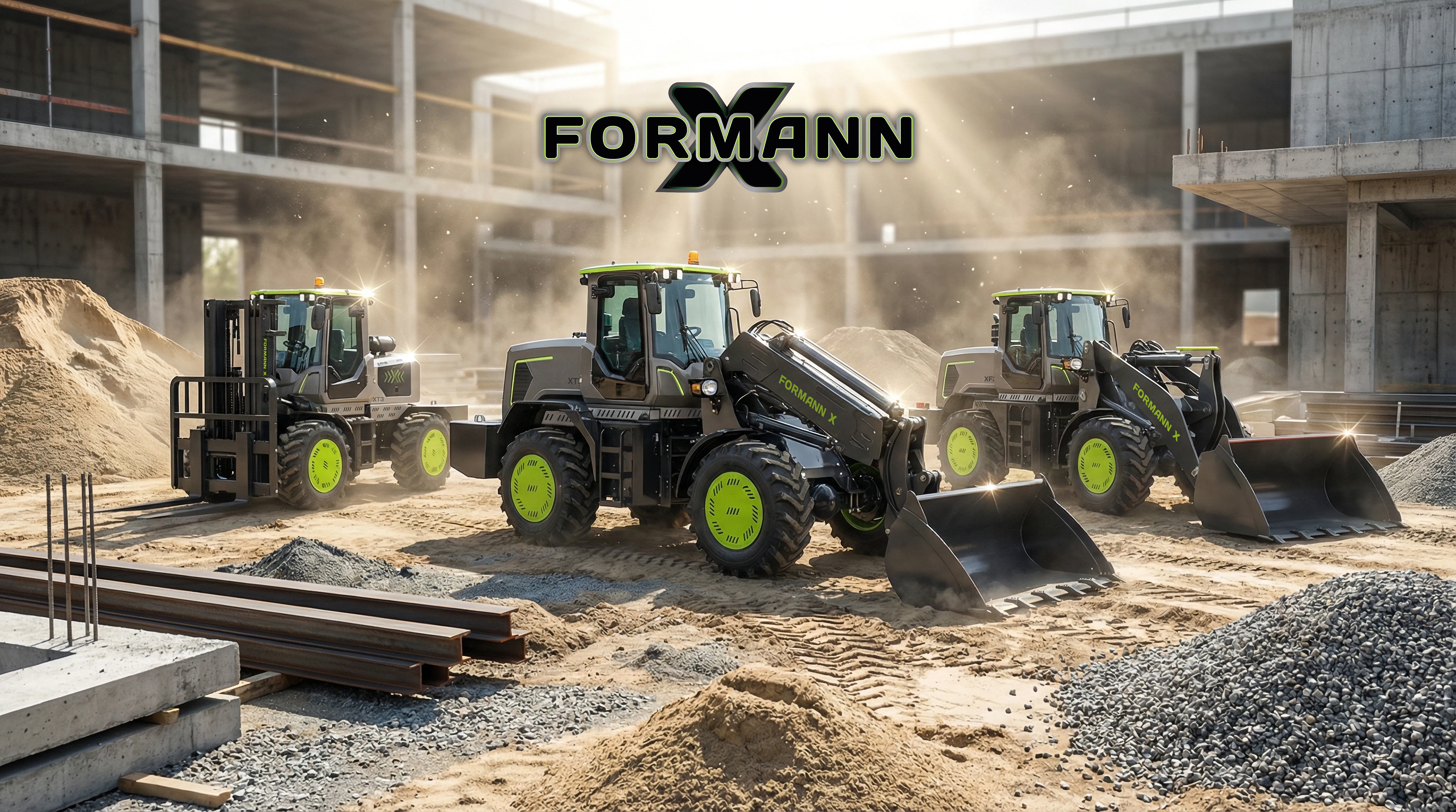 🚀 БИГЦЕНТР запускает лимитированную серию погрузчиков FORMANN X - уже в наличии!