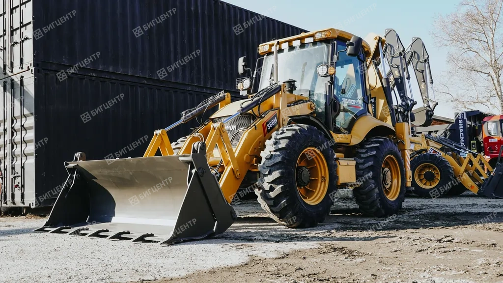 Экскаватор-погрузчик SHANMON 388H