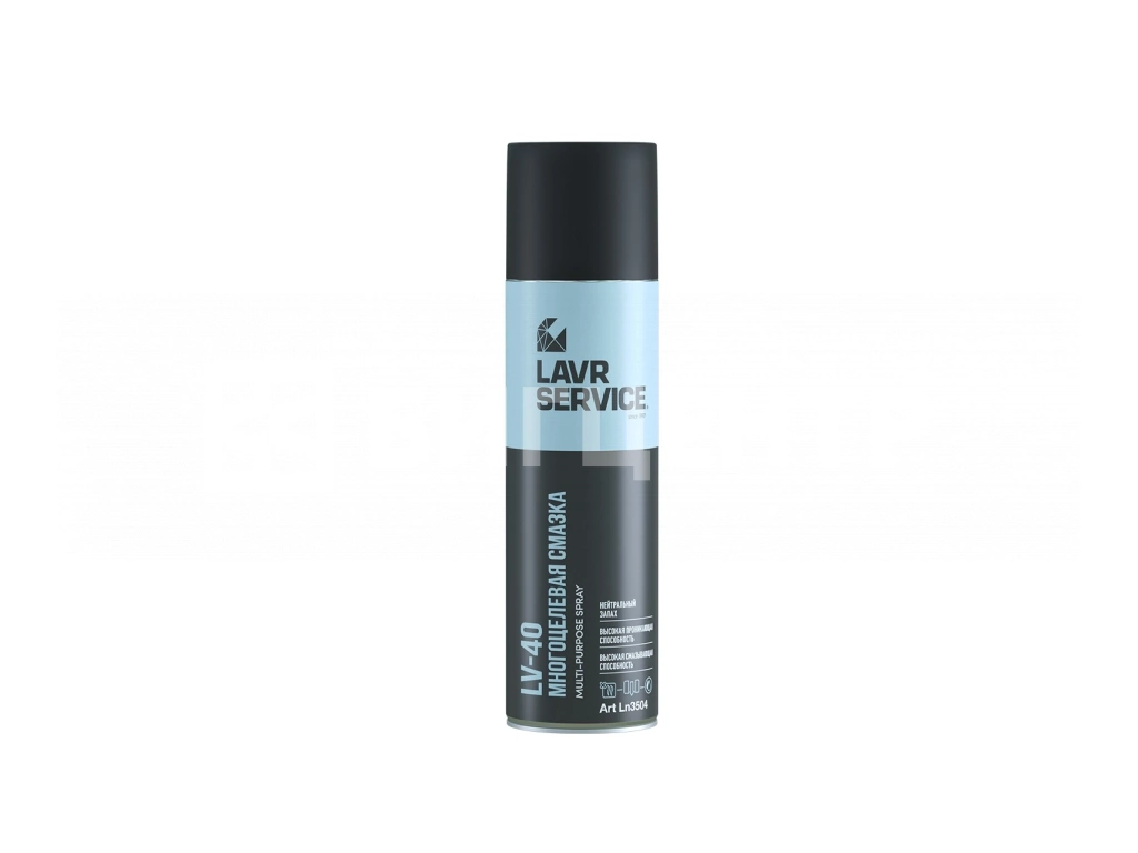 Смазка Многоцелевая  LV-40  LAVR SERVICE MULTI-PURPOSE SPRAY, 650мл