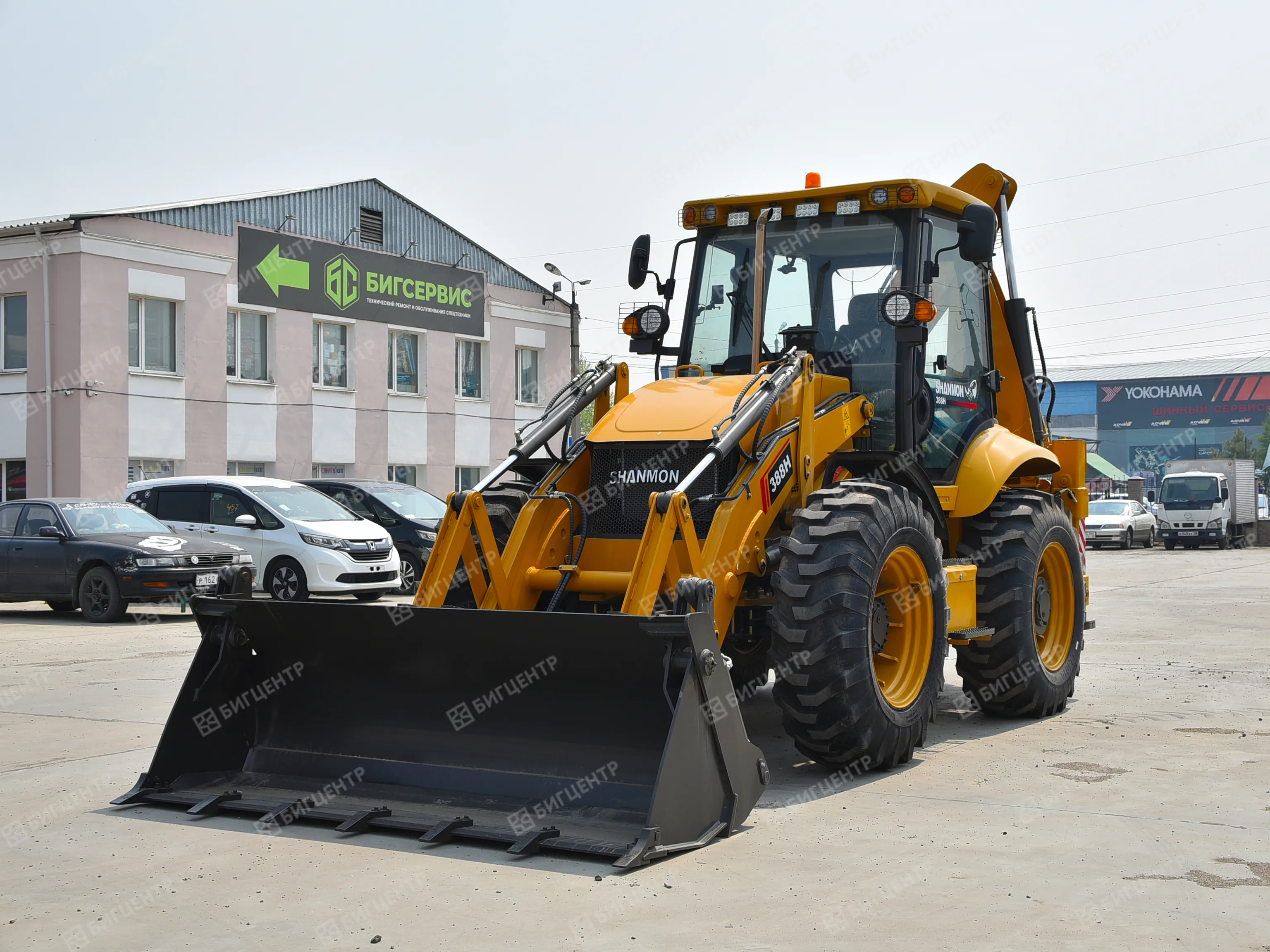 Экскаватор-погрузчик SHANMON 388H (БЦ) (****3305 от 03.24)