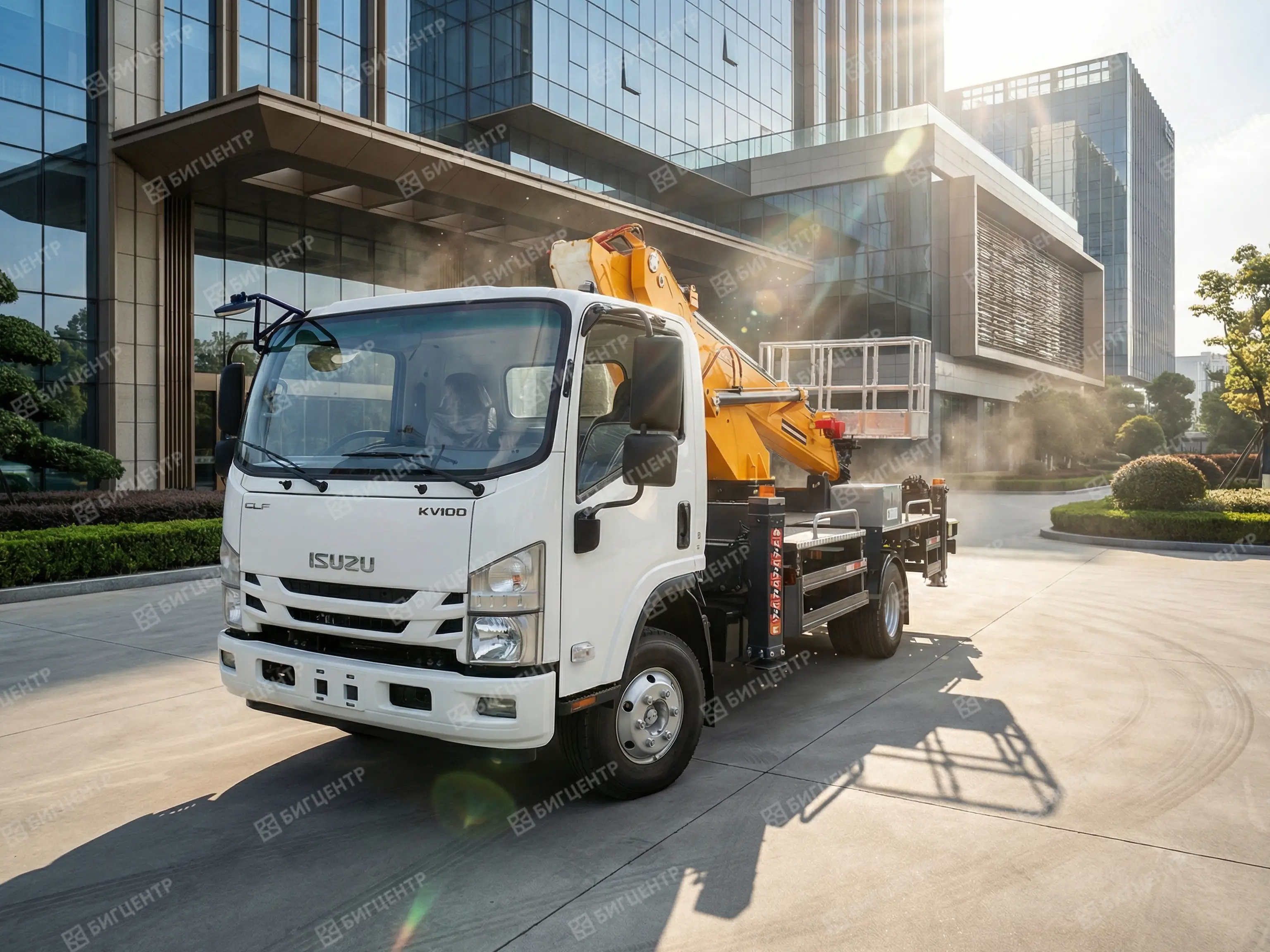 Автовышка ISUZU GKS32M