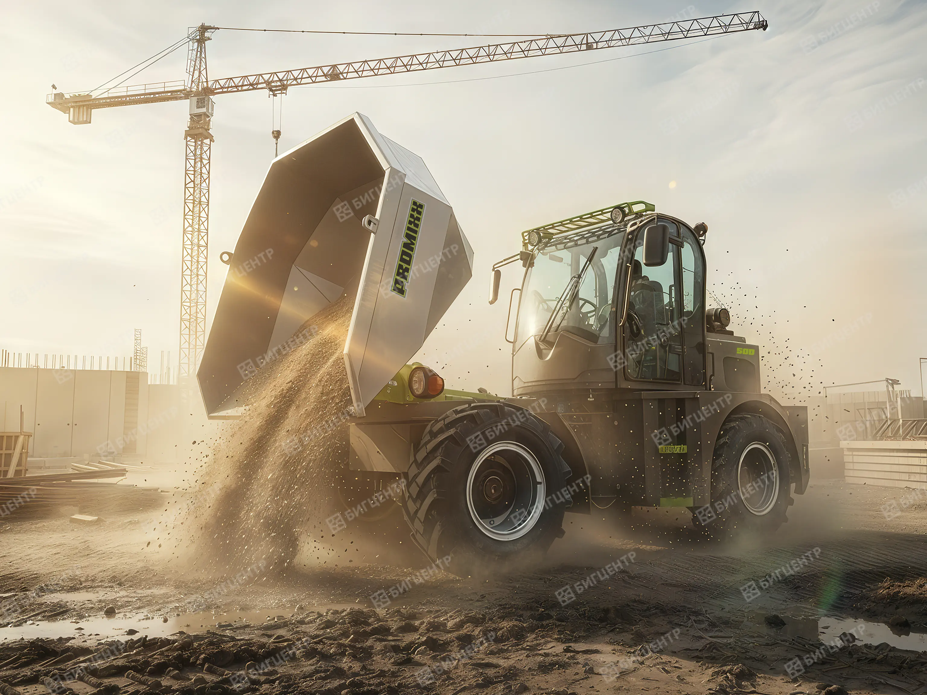 Колесный думпер PROMIXX 50D