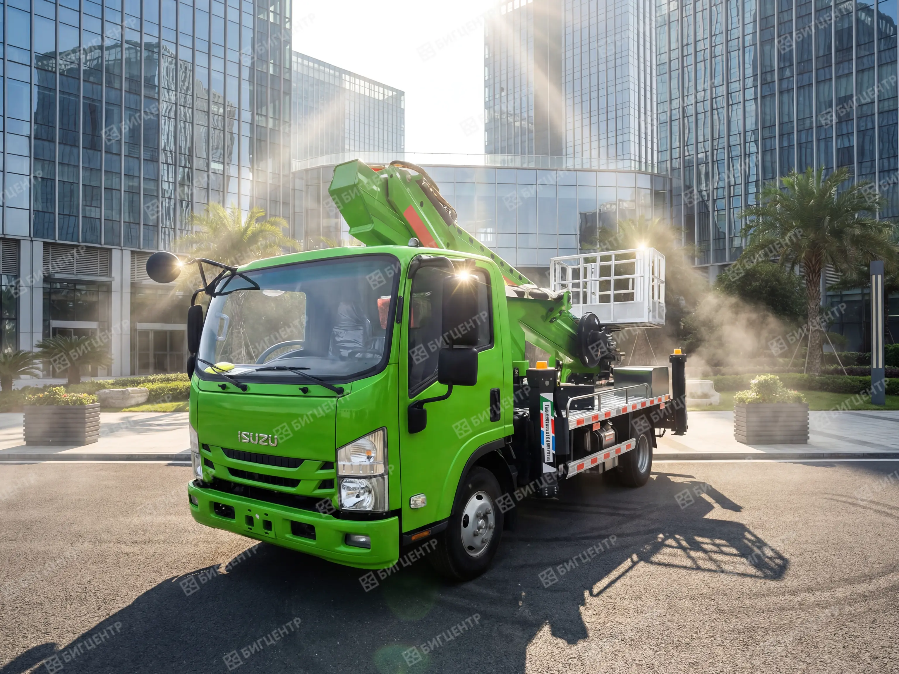 Автовышка ISUZU DS-28