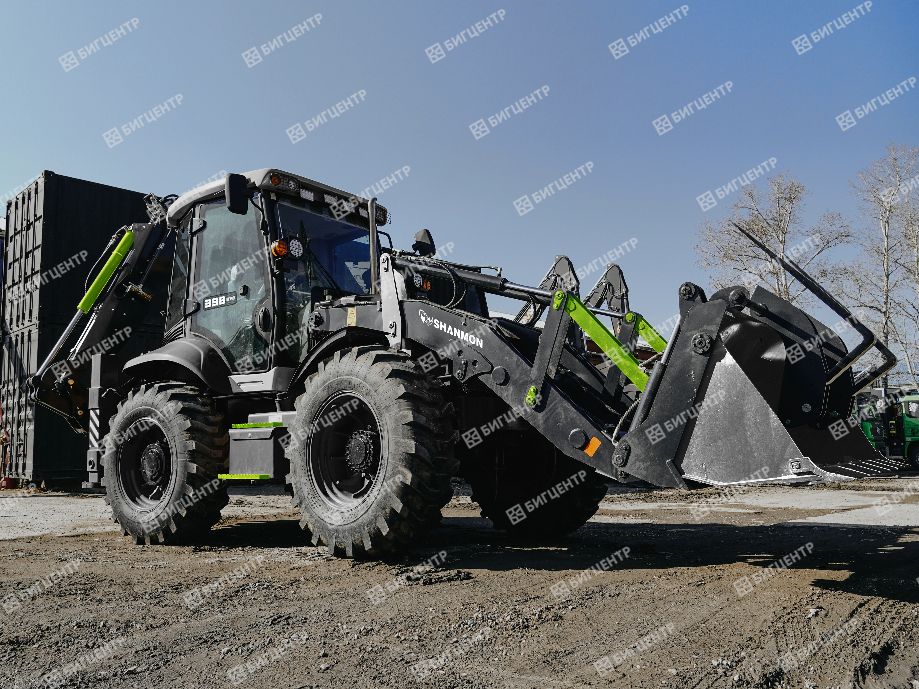 Экскаватор-погрузчик SHANMON 398 EVO