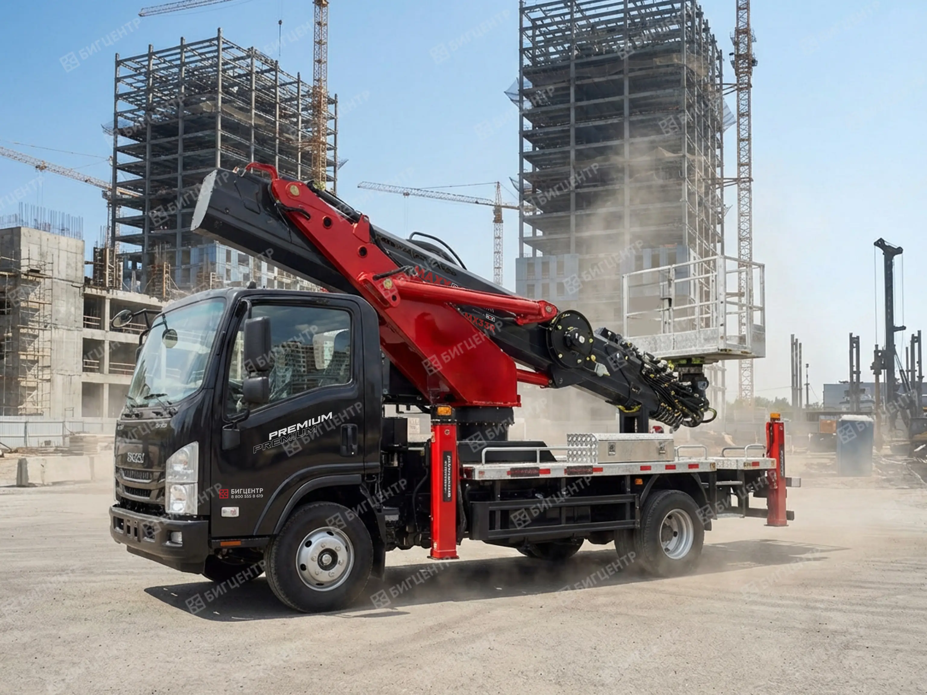 Автовышка ISUZU MAXXPOWER MX33R Premium