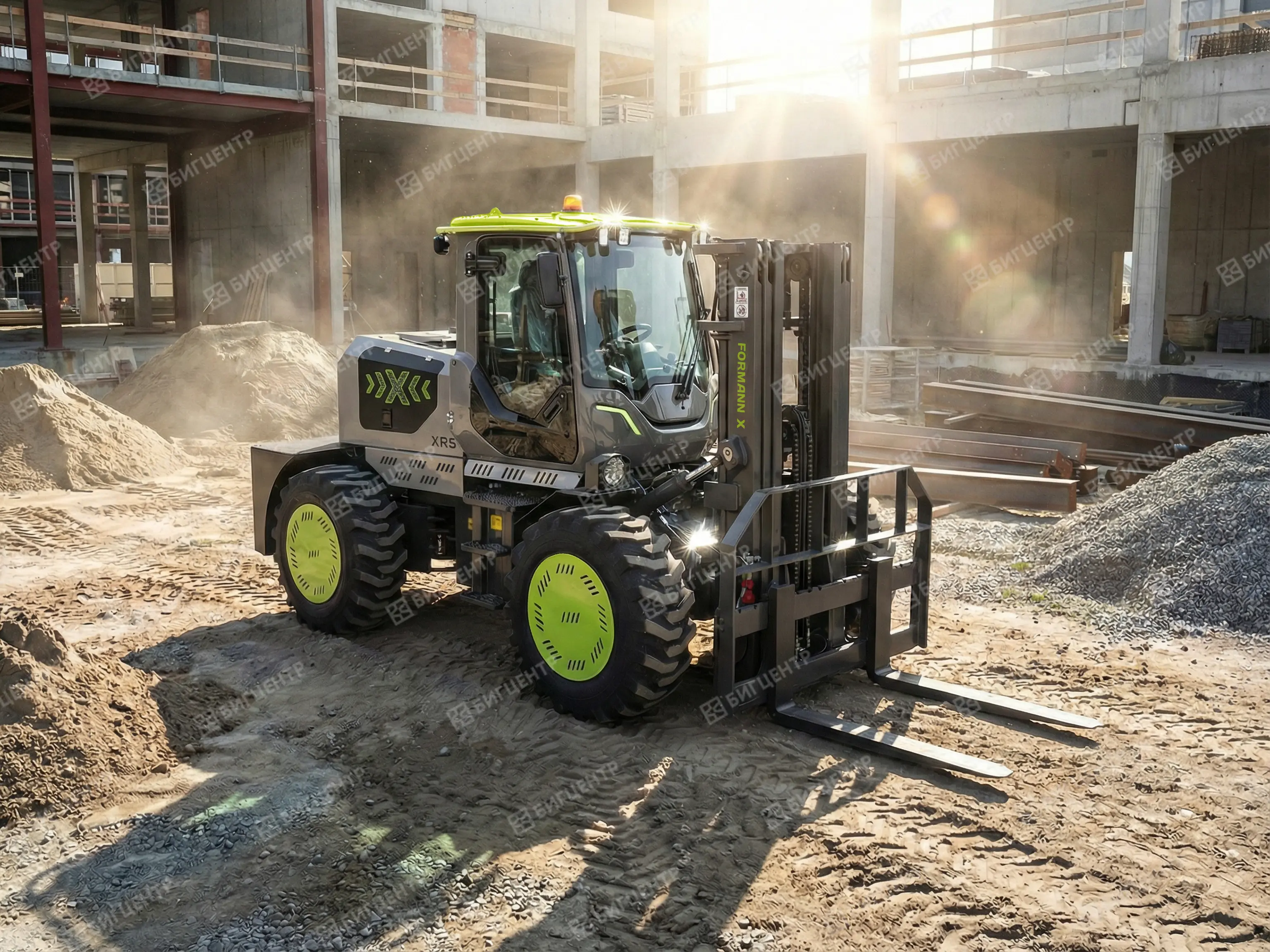 Вилочный погрузчик повышенной проходимости FORMANN XR5