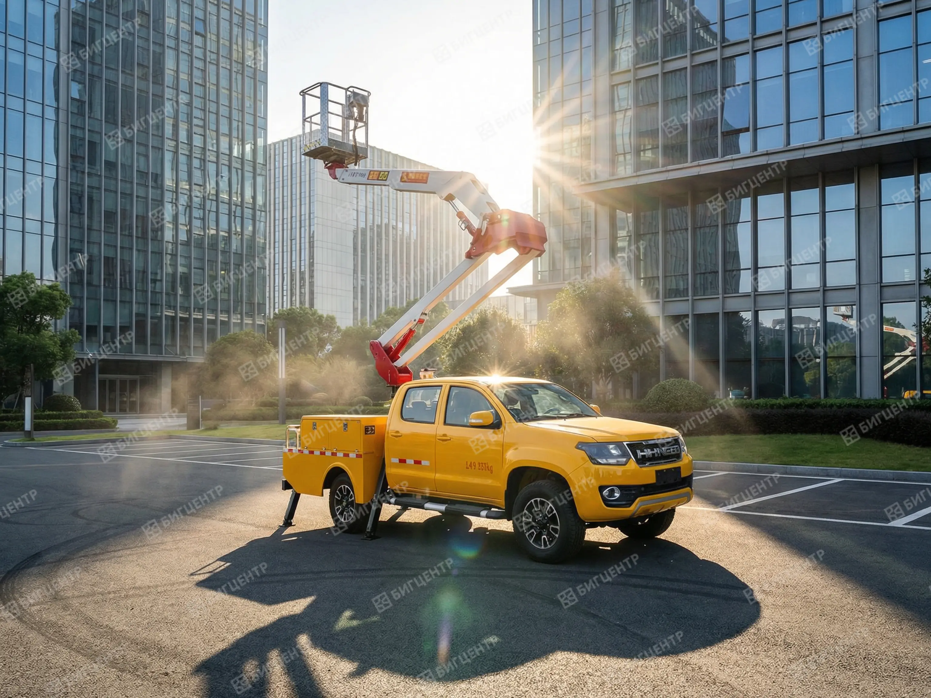 Автовышка ISUZU DS-13.5L