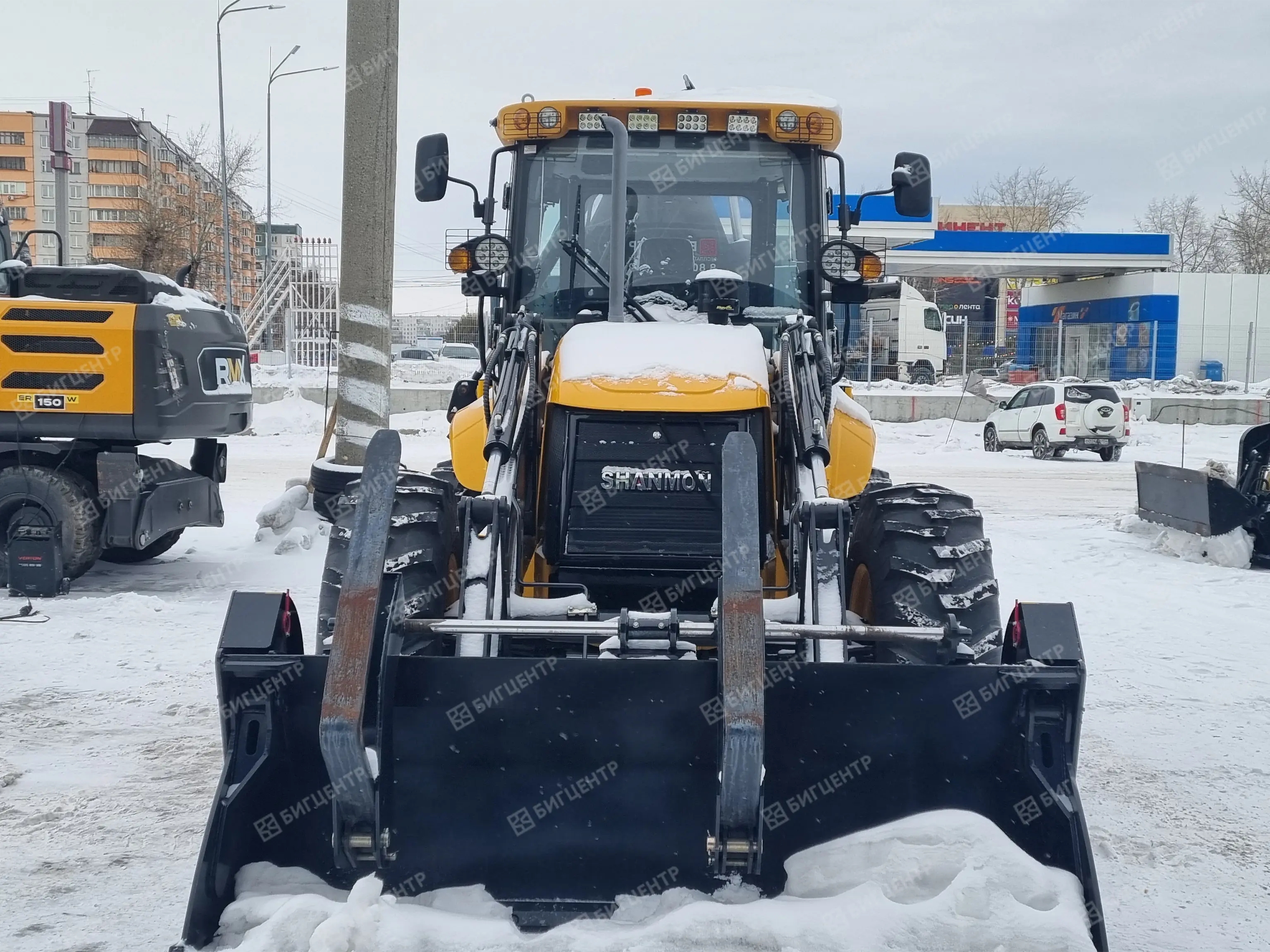 Экскаватор-погрузчик SHANMON 388H-III Carraro (БЦ) (****4518 от 09.24)