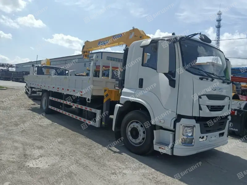 Кран-манипулятор ISUZU GIGA S2 4х2 5т