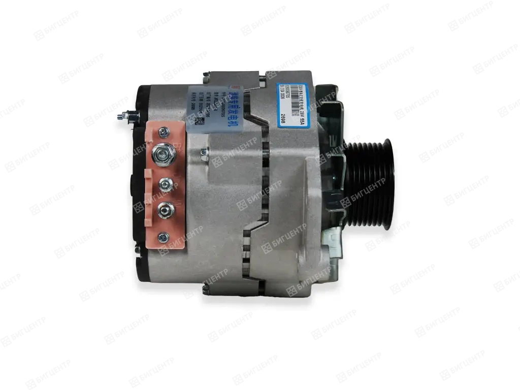 Генератор JFZ2502-8 (шкив 8 руч. 28V 55A) двигателя Weichai WD10