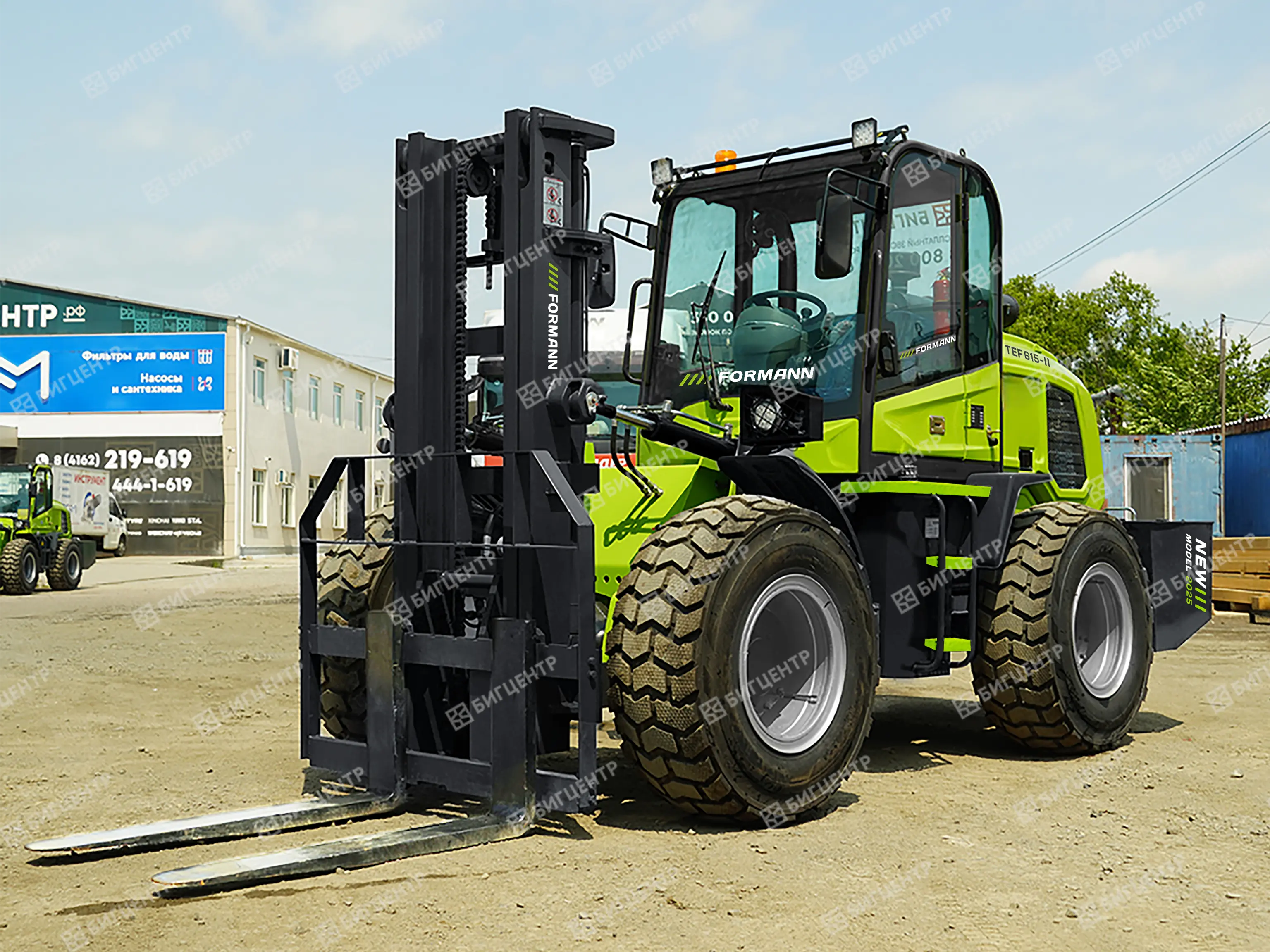 Вилочный погрузчик повышенной проходимости FORMANN TEF615-II