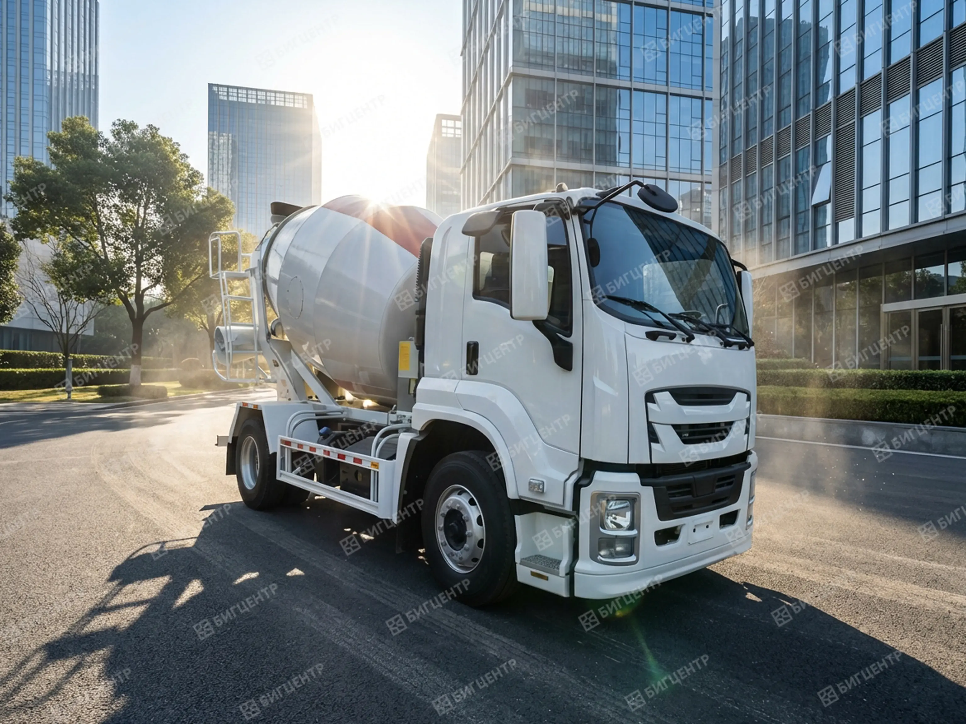 Автобетоносмеситель Isuzu GIGA Q7