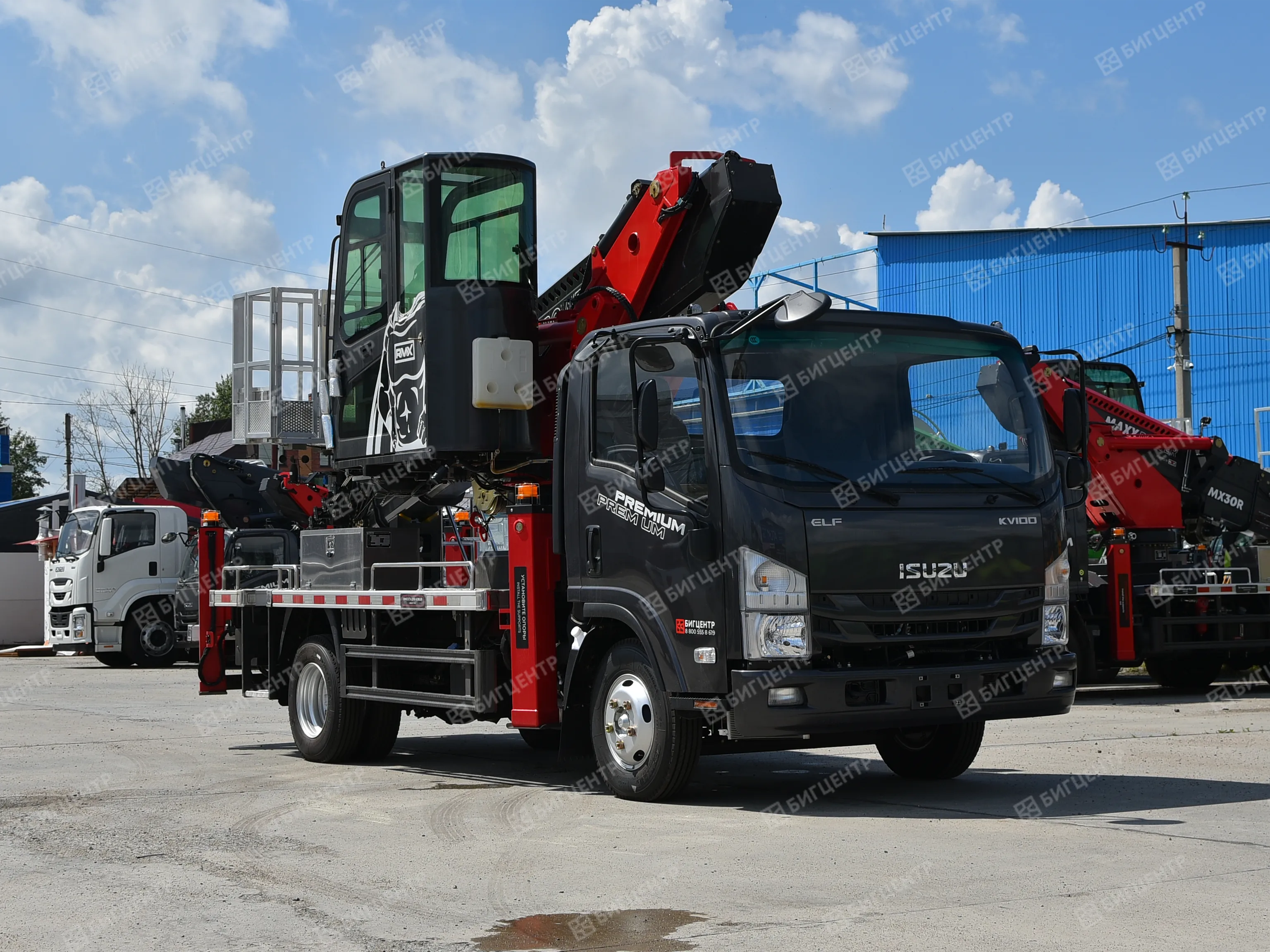 Автовышка ISUZU MAXXPOWER MX28R Premium